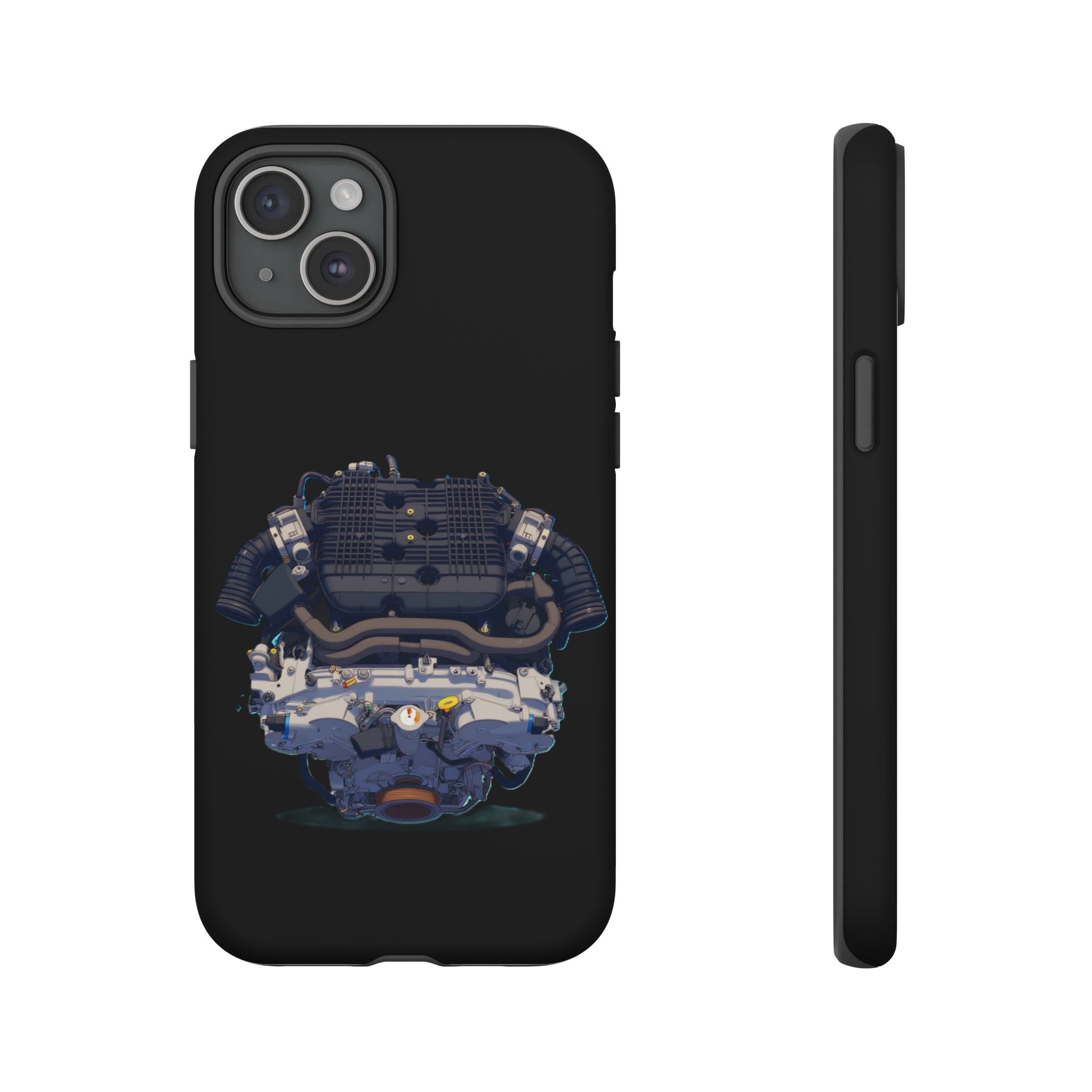 Engine Illustration Tough Phone Case – Automotive Car Lover Gift