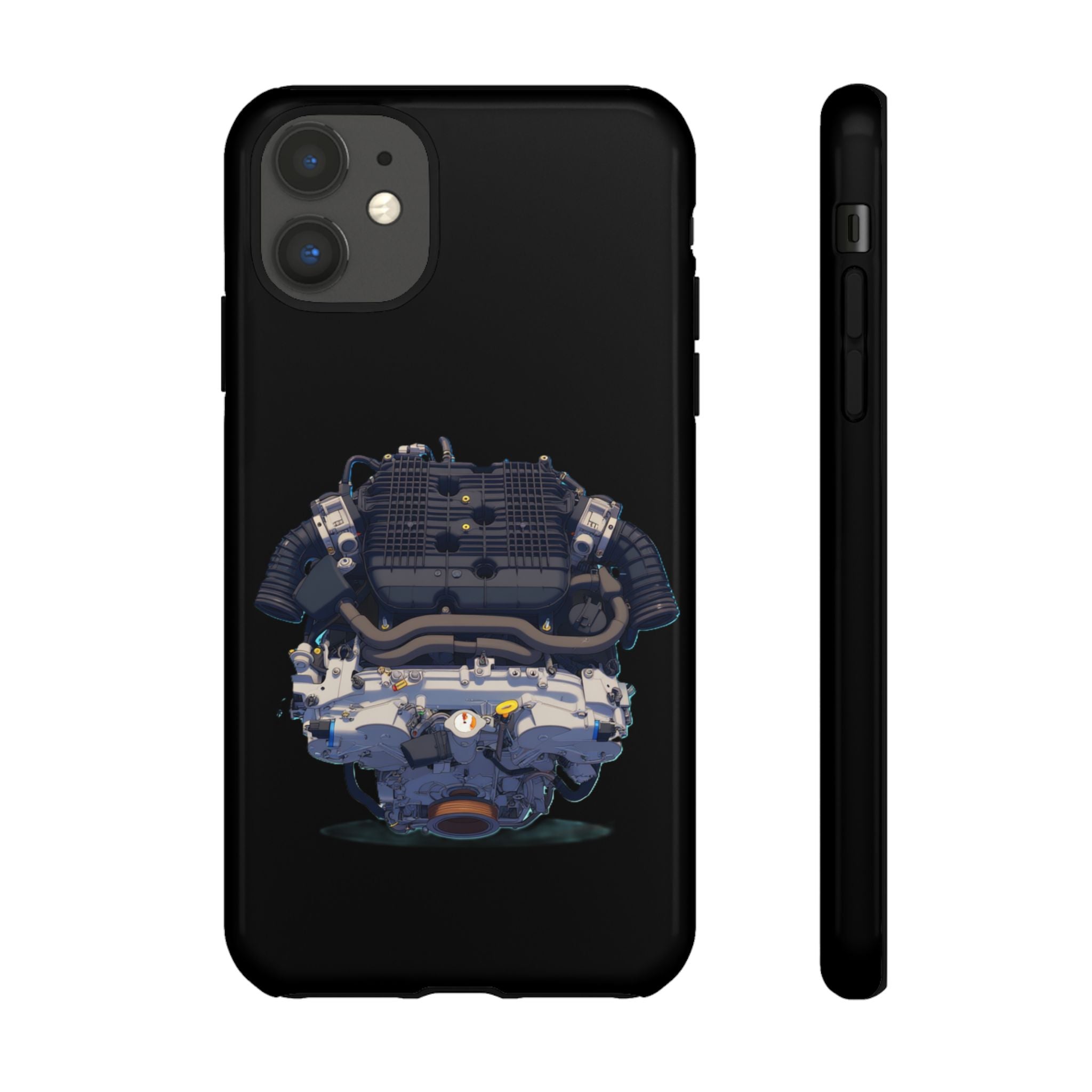 Engine Illustration Tough Phone Case – Automotive Car Lover Gift