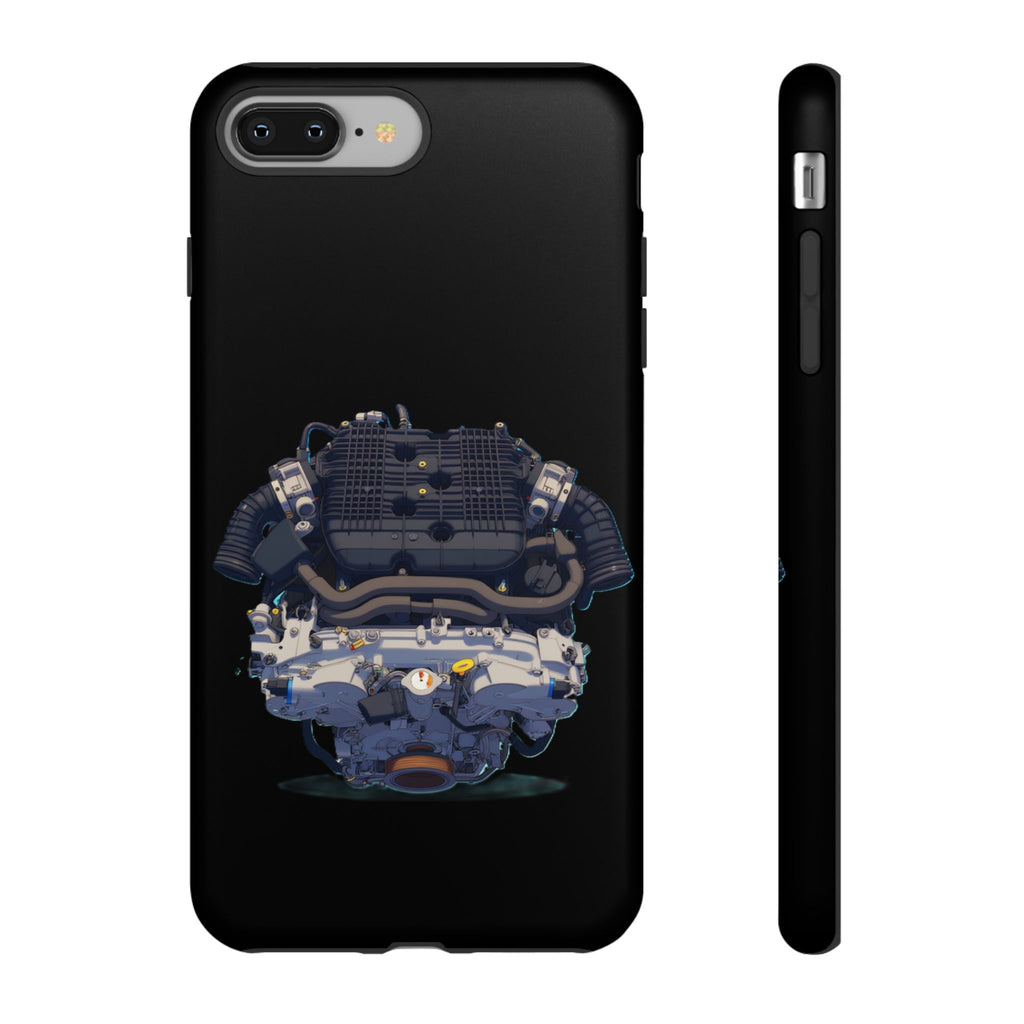 Engine Illustration Tough Phone Case – Automotive Car Lover Gift