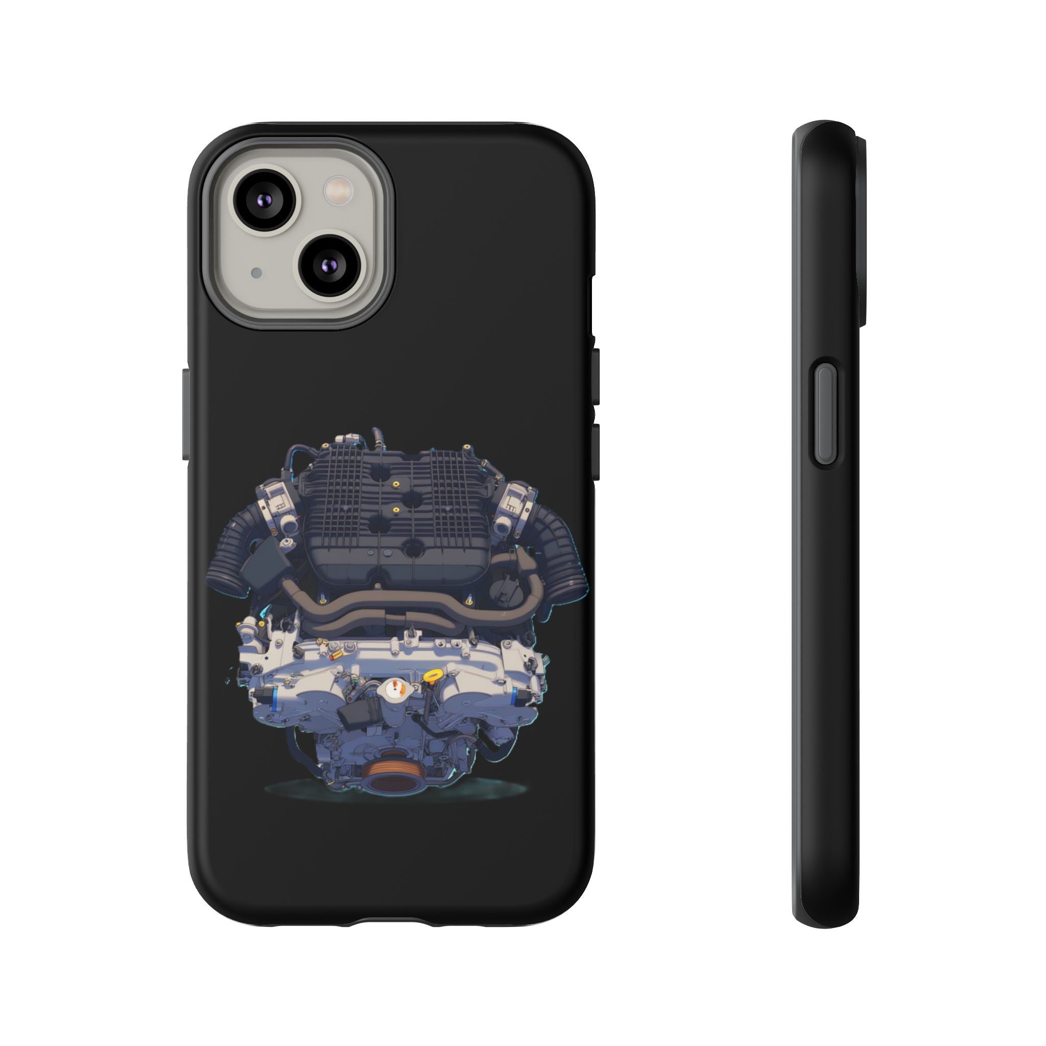 Engine Illustration Tough Phone Case – Automotive Car Lover Gift