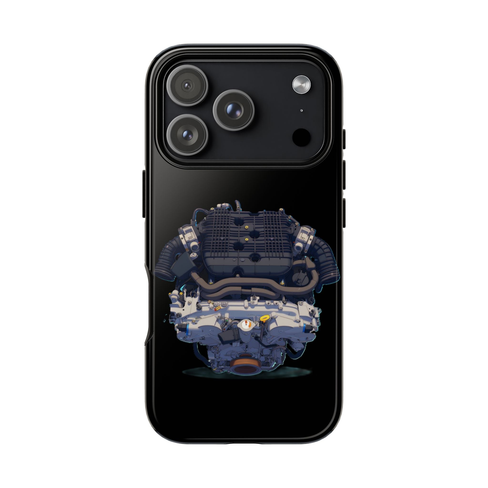 Engine Illustration Tough Phone Case – Automotive Car Lover Gift