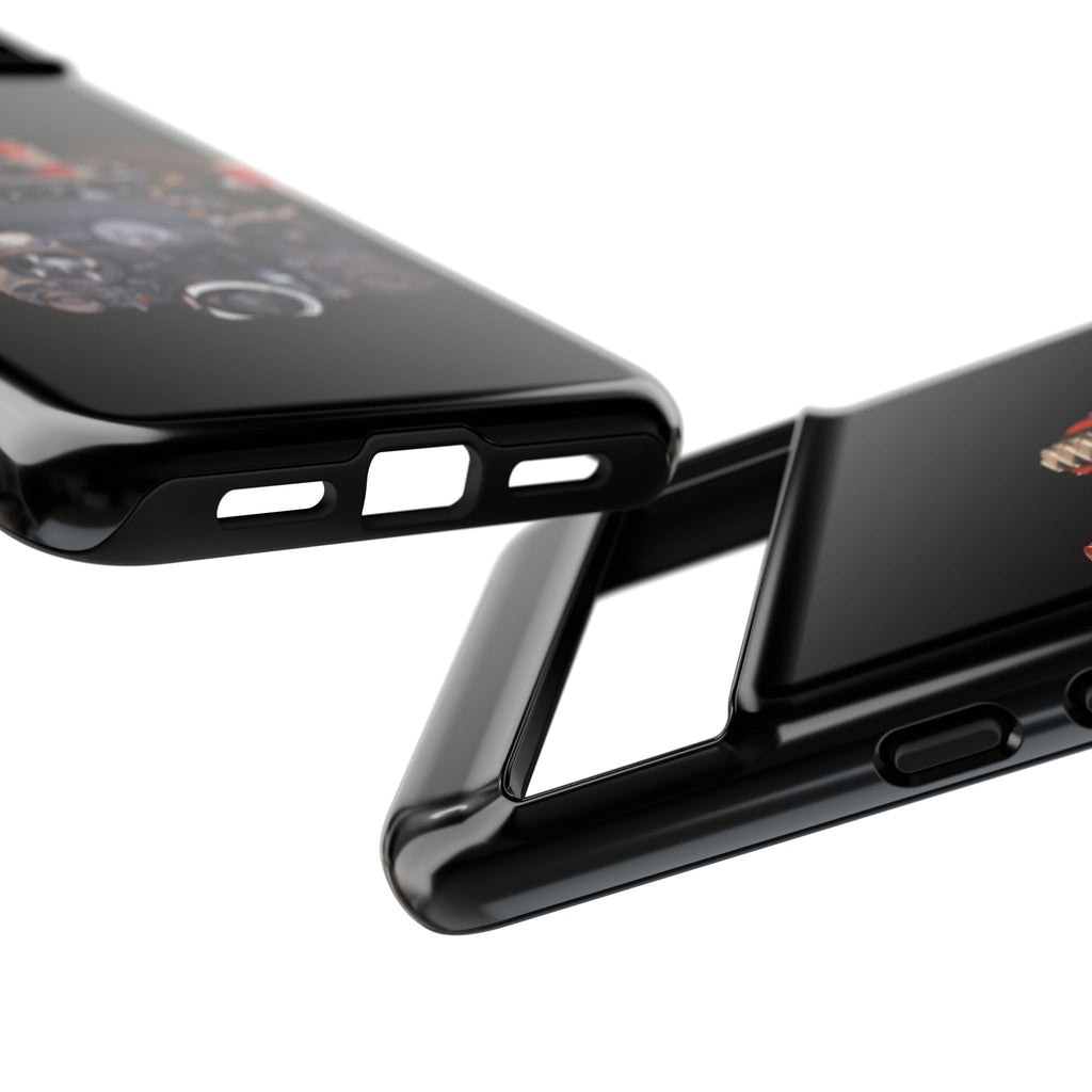 2JZ Phone Case — Black Tough Car Motor Illustration