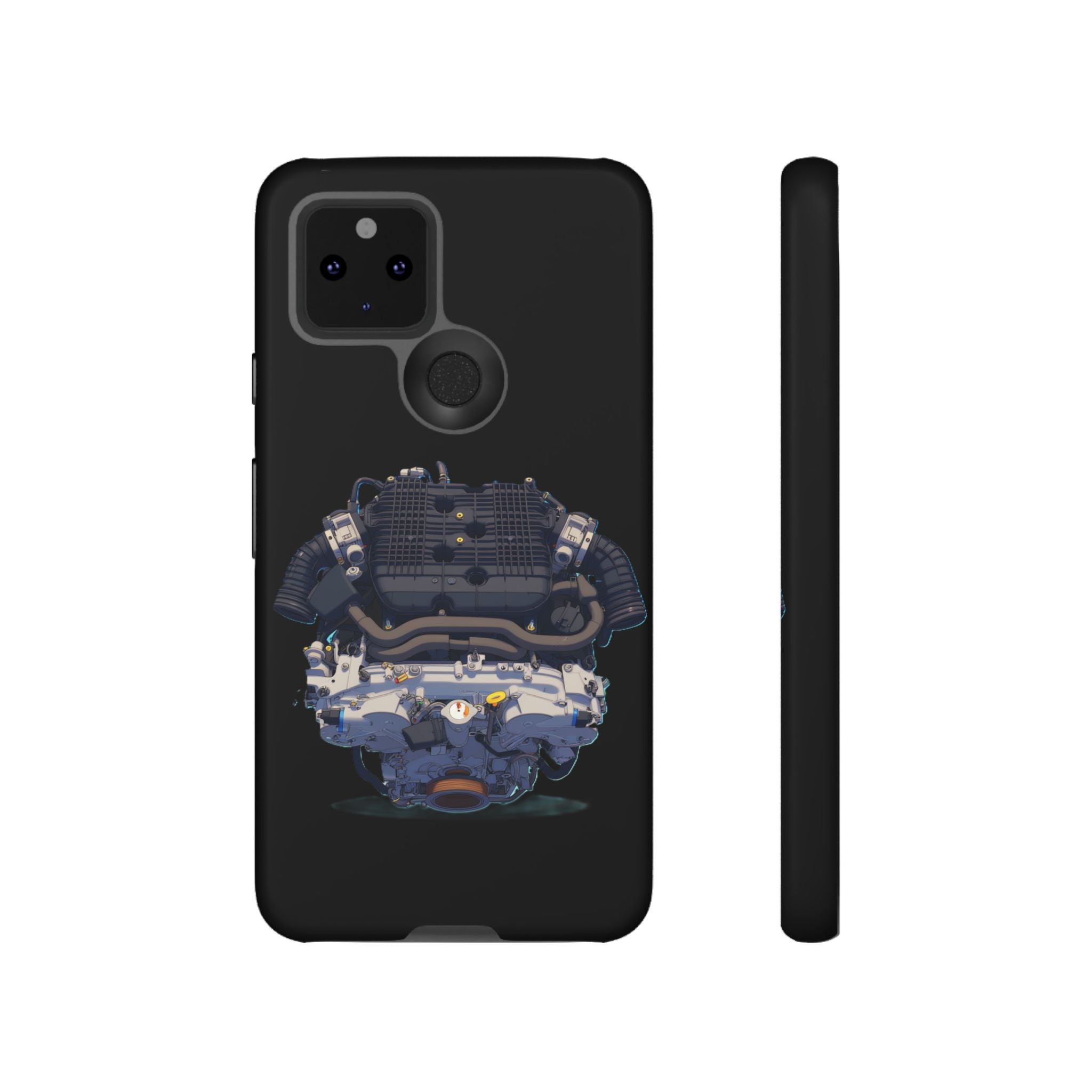 Engine Illustration Tough Phone Case – Automotive Car Lover Gift