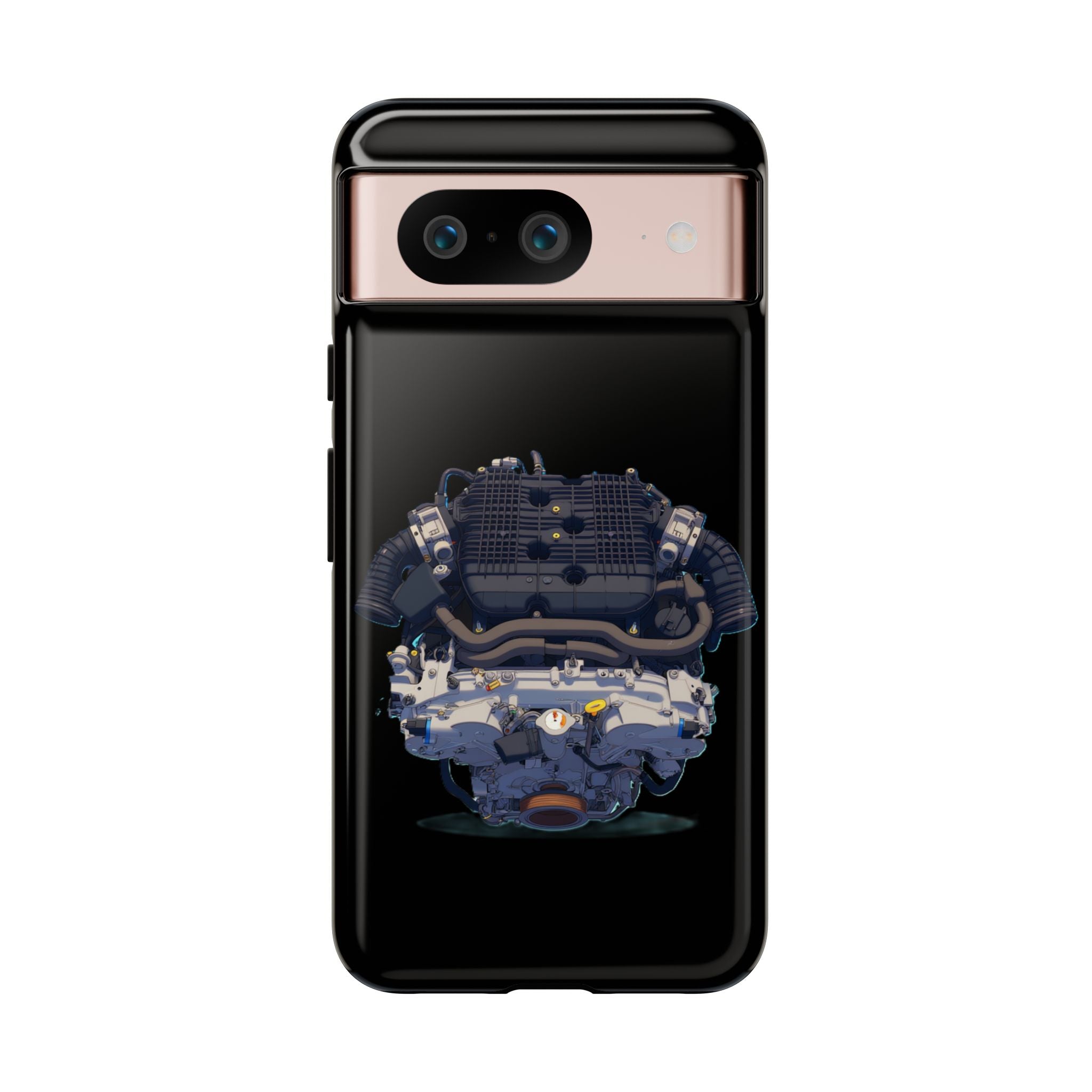 Engine Illustration Tough Phone Case – Automotive Car Lover Gift