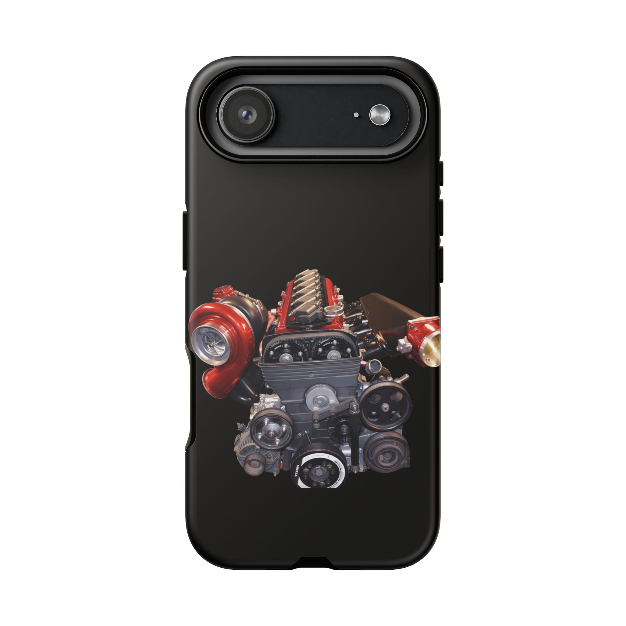 2JZ Phone Case — Black Tough Car Motor Illustration