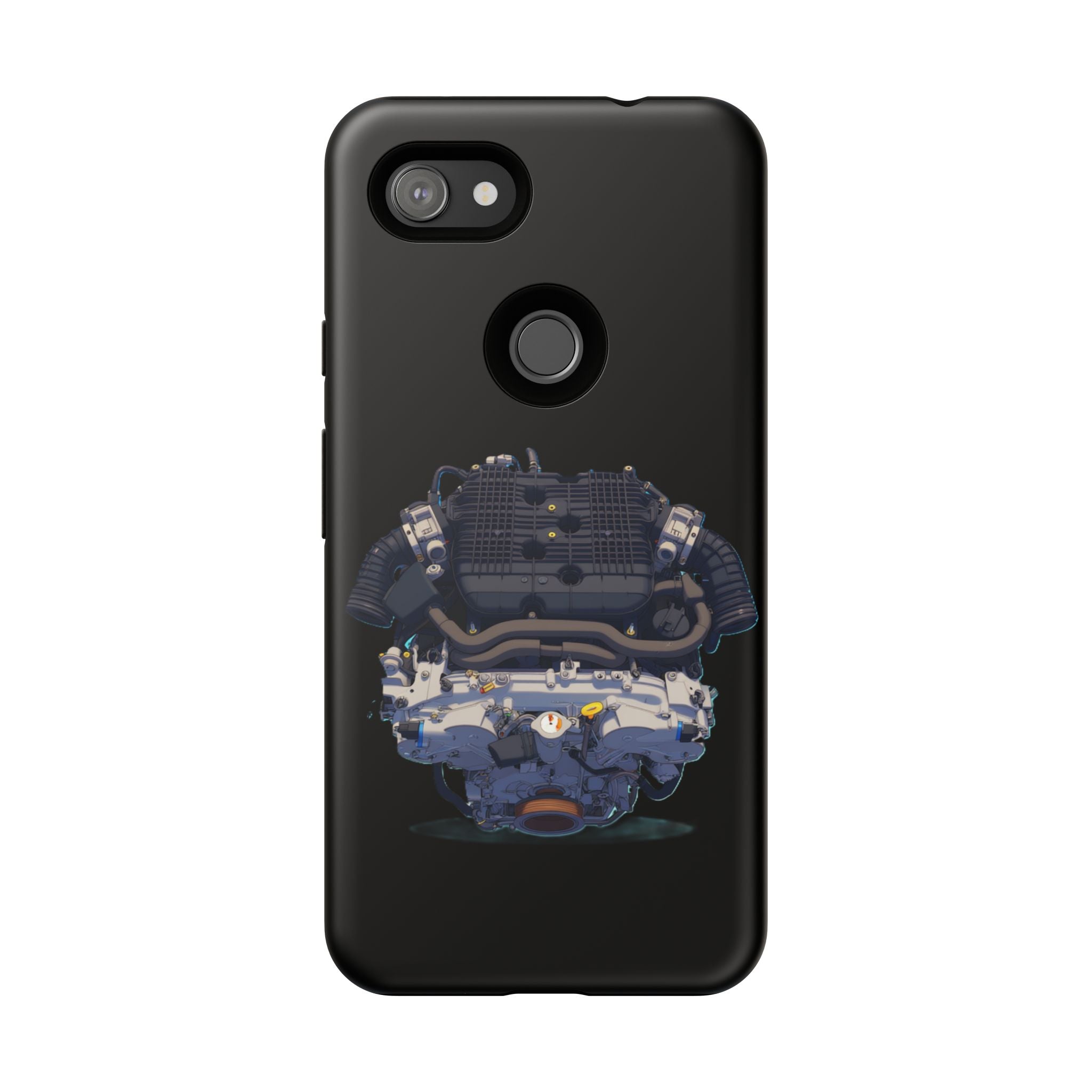 Engine Illustration Tough Phone Case – Automotive Car Lover Gift