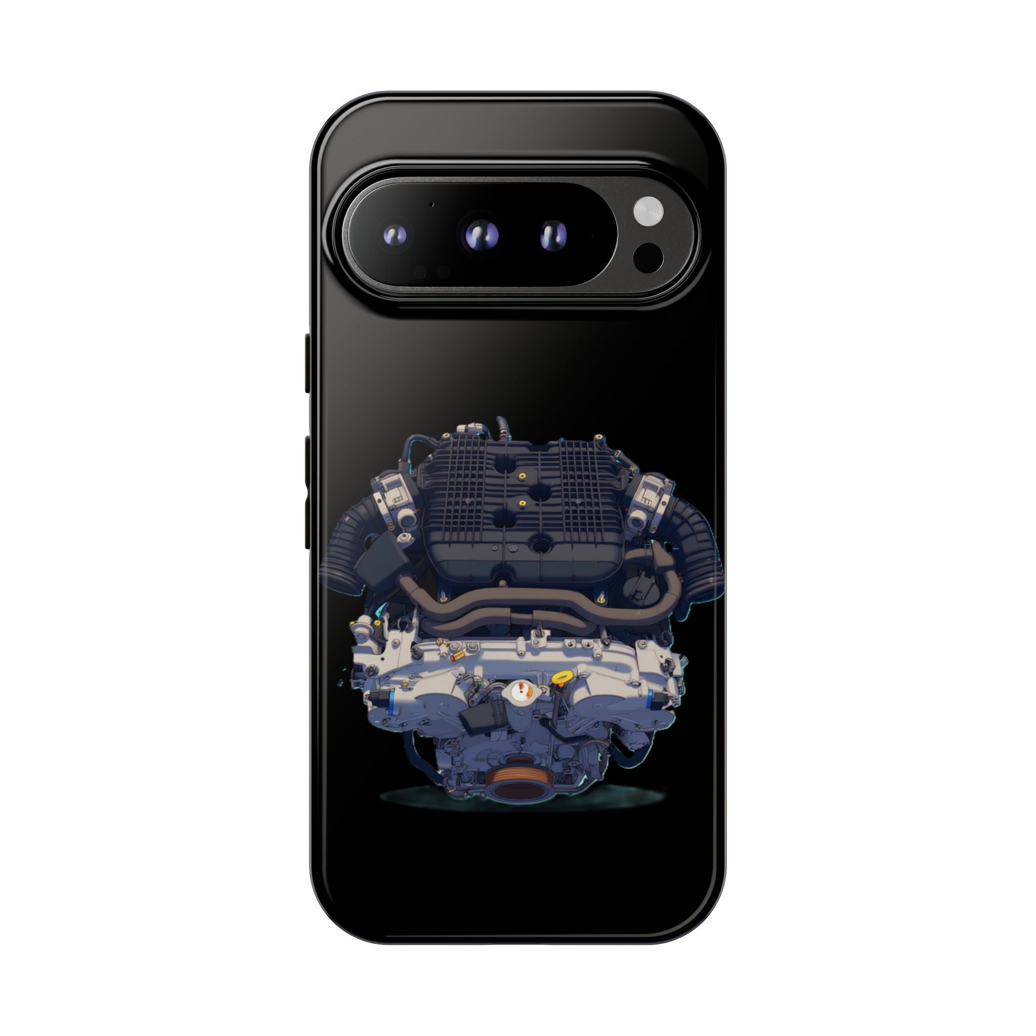 Engine Illustration Tough Phone Case – Automotive Car Lover Gift