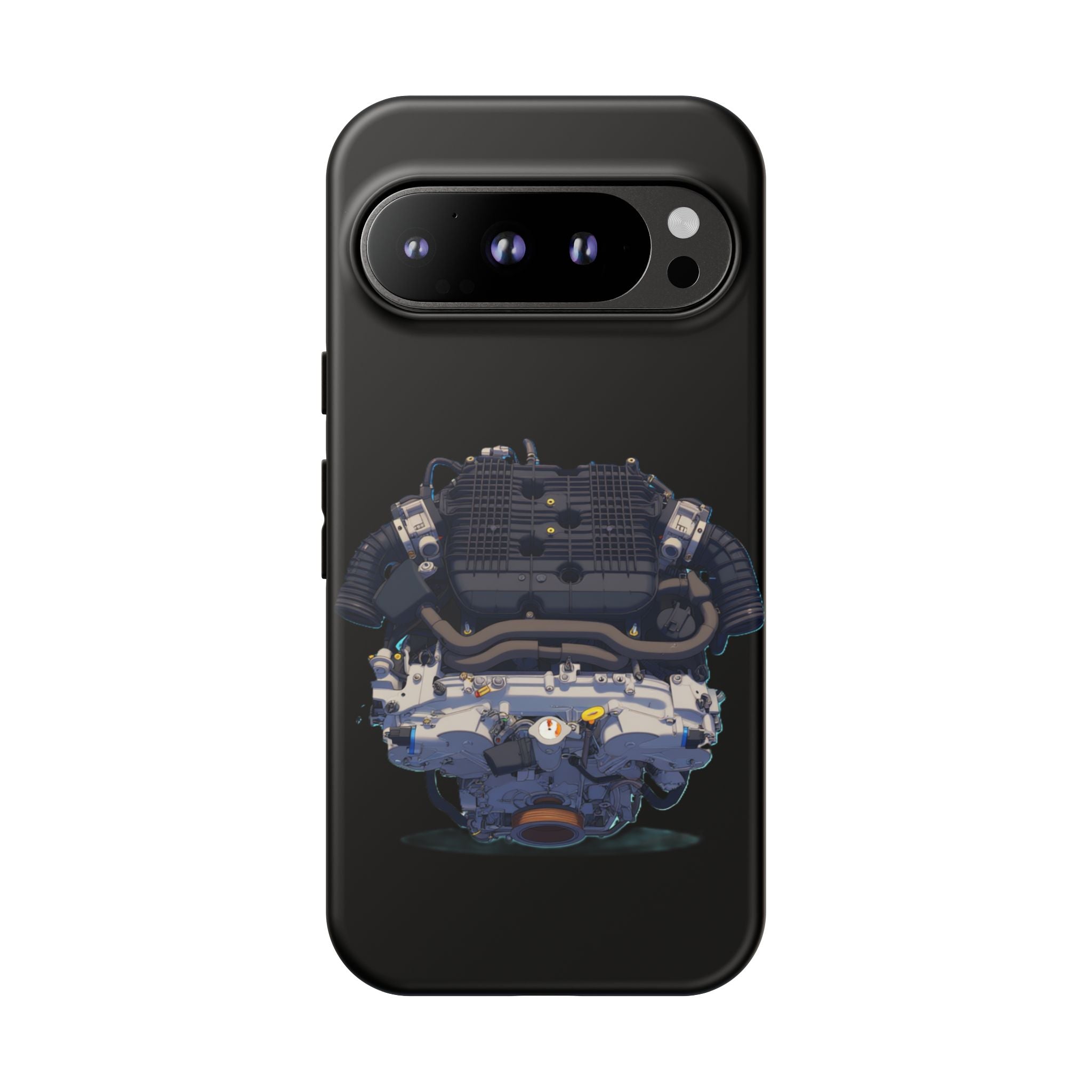 Engine Illustration Tough Phone Case – Automotive Car Lover Gift