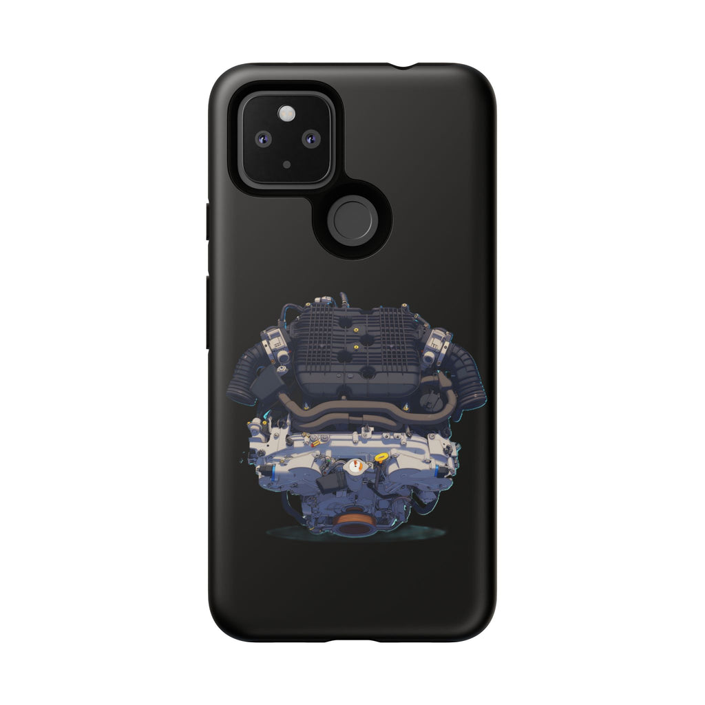 Engine Illustration Tough Phone Case – Automotive Car Lover Gift