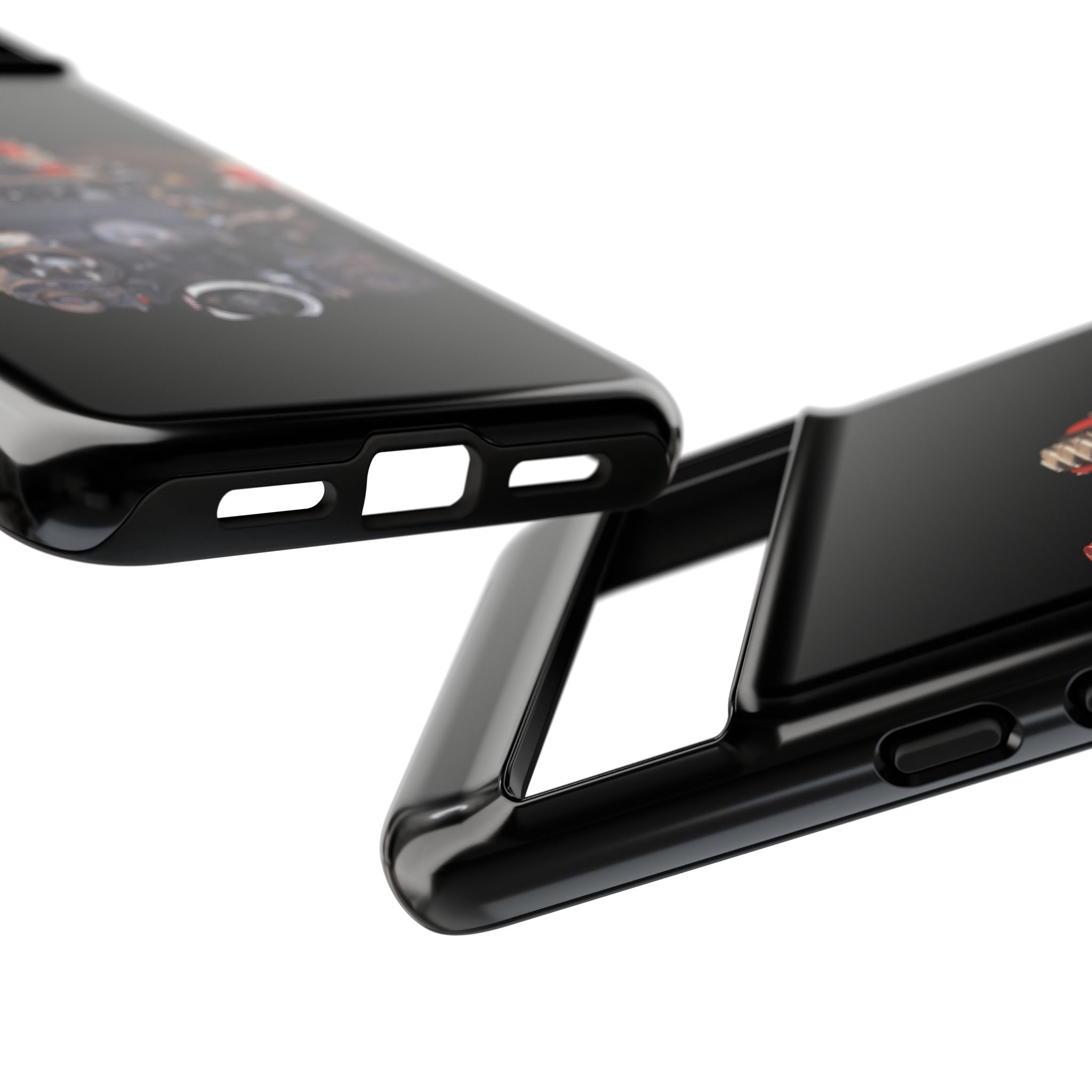 2JZ Phone Case — Black Tough Car Motor Illustration