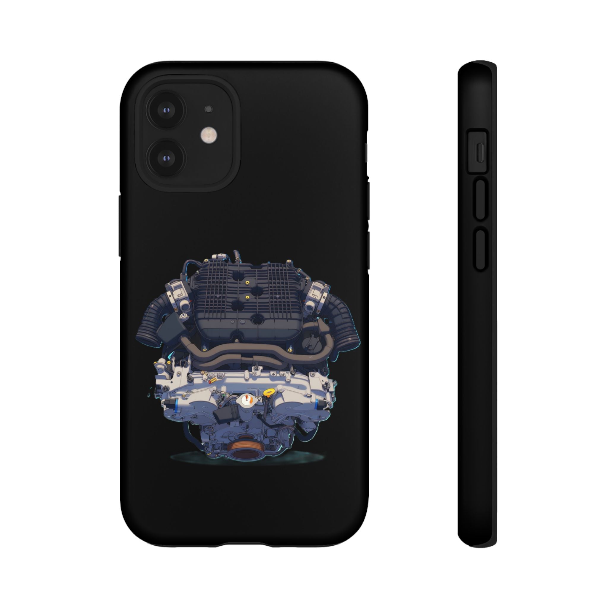 Engine Illustration Tough Phone Case – Automotive Car Lover Gift