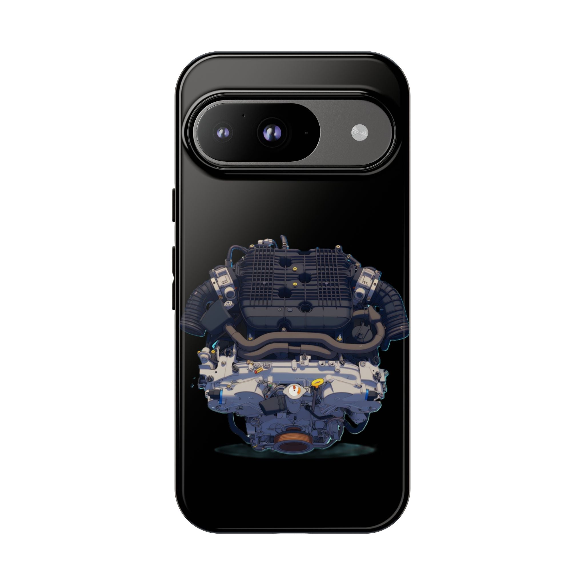 Engine Illustration Tough Phone Case – Automotive Car Lover Gift