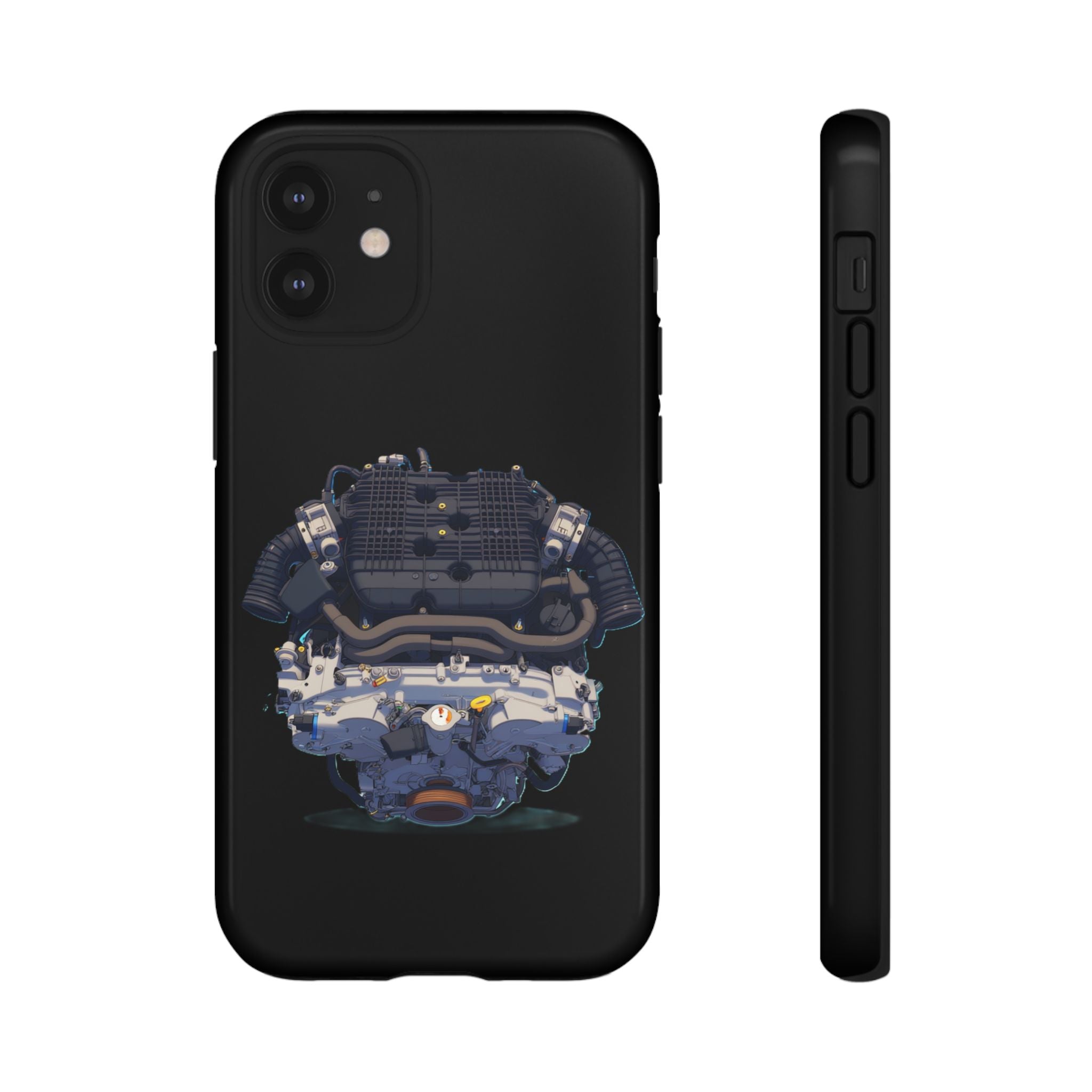 Engine Illustration Tough Phone Case – Automotive Car Lover Gift