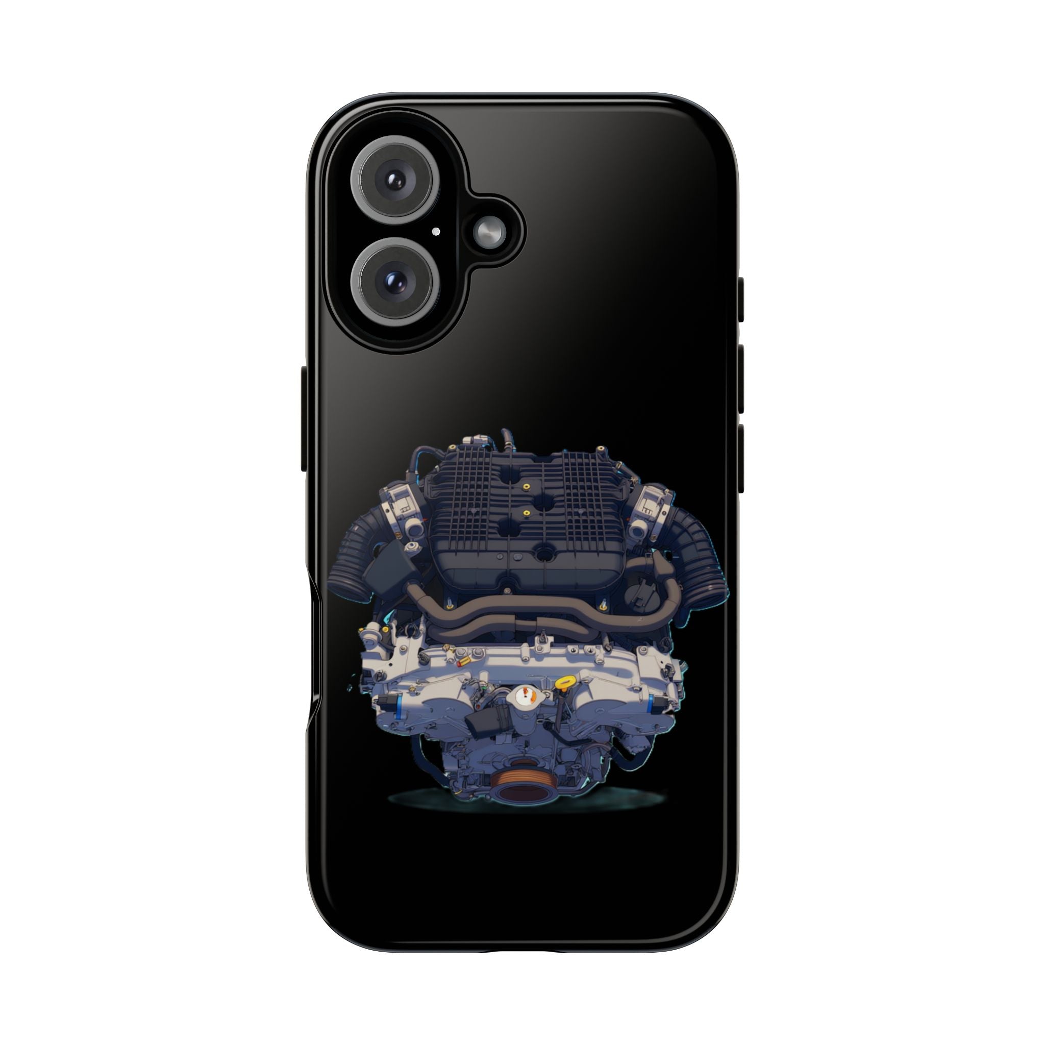 Engine Illustration Tough Phone Case – Automotive Car Lover Gift