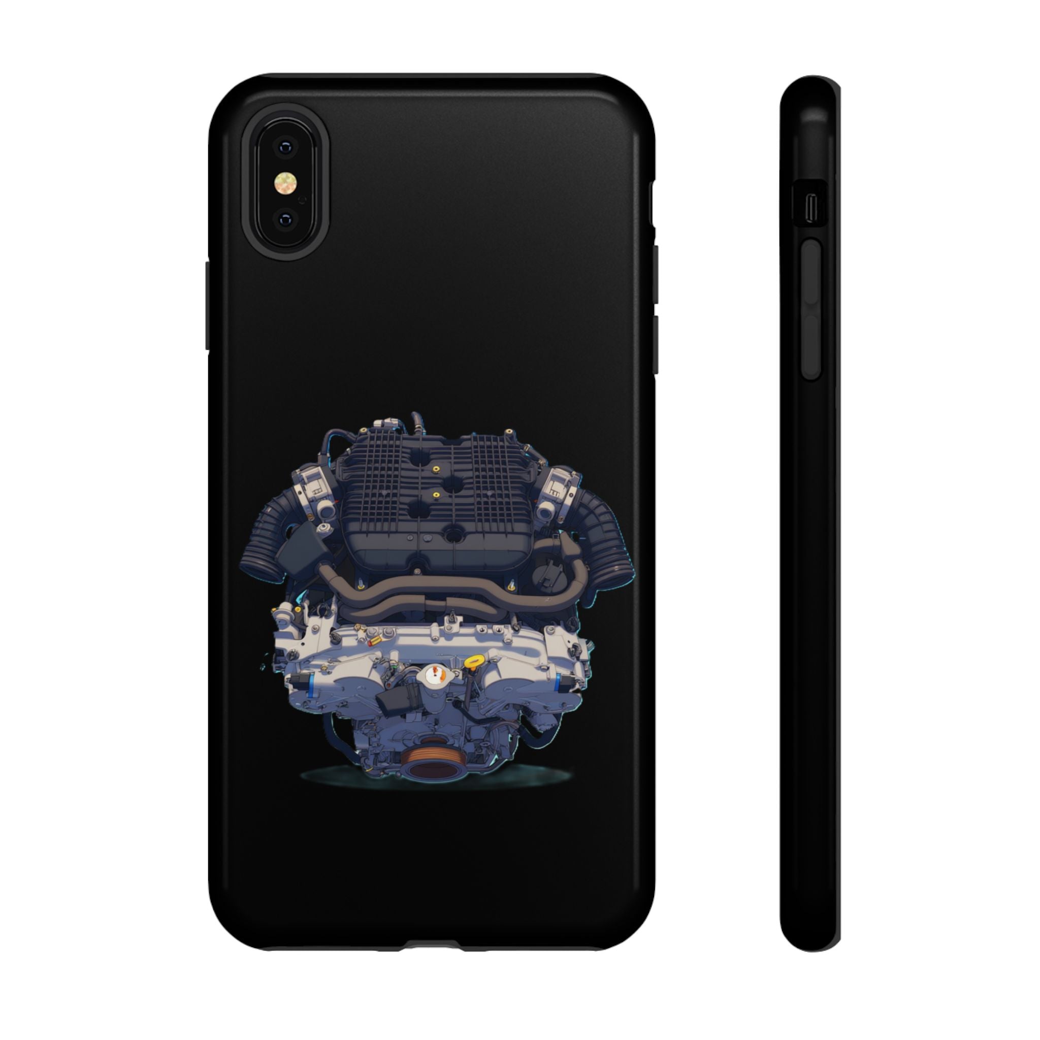 Engine Illustration Tough Phone Case – Automotive Car Lover Gift