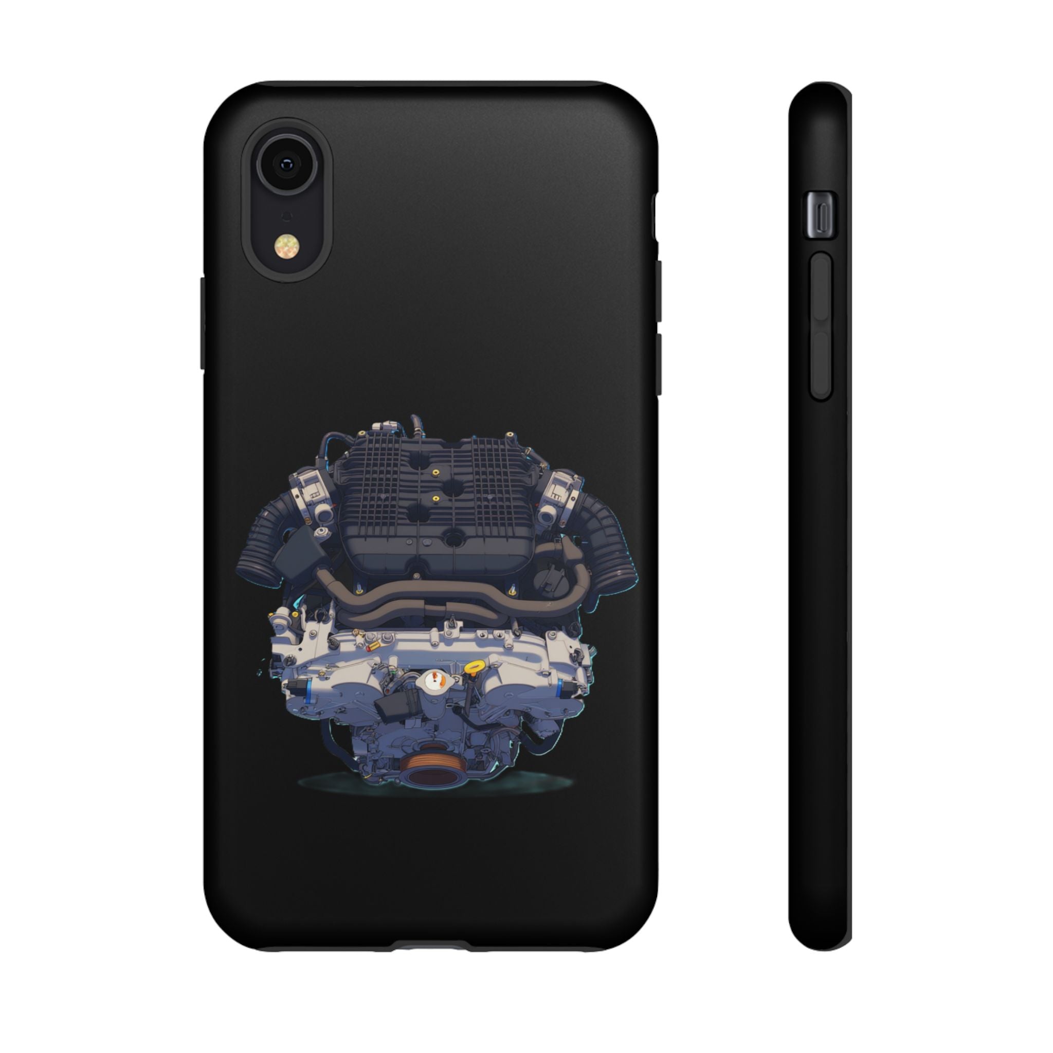 Engine Illustration Tough Phone Case – Automotive Car Lover Gift