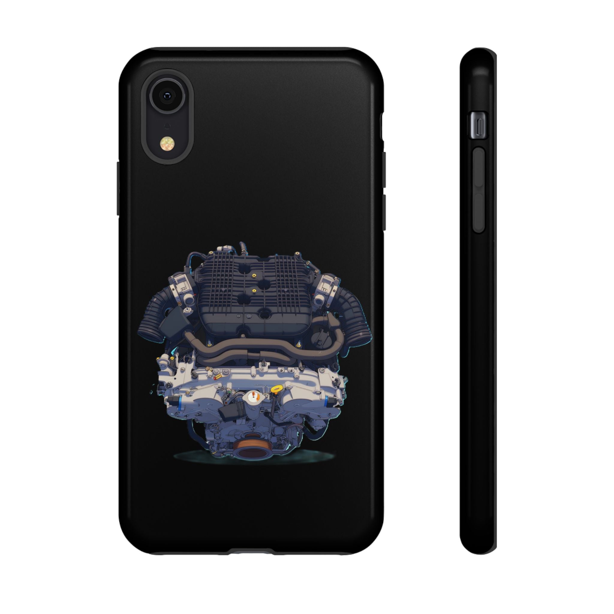 Engine Illustration Tough Phone Case – Automotive Car Lover Gift