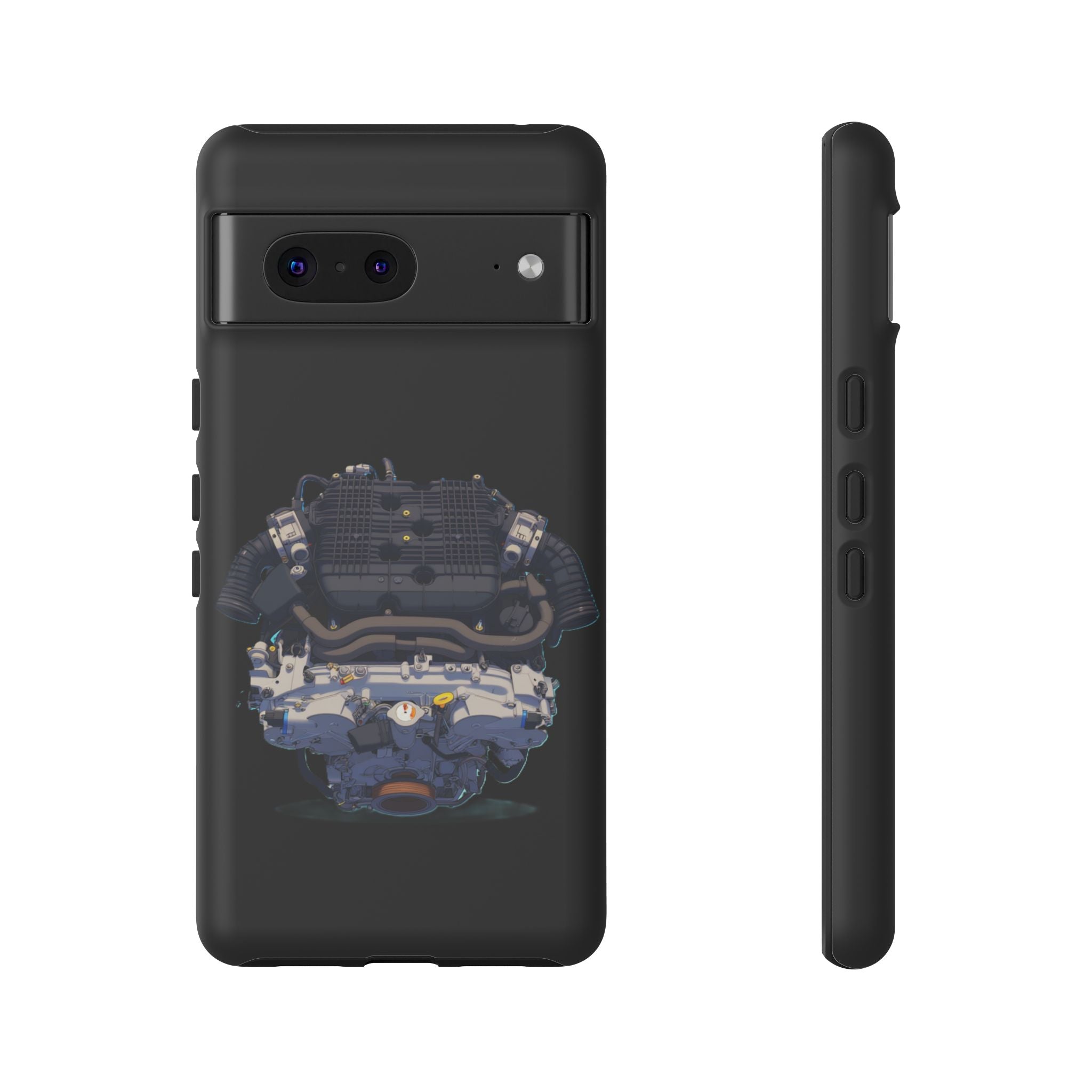 Engine Illustration Tough Phone Case – Automotive Car Lover Gift