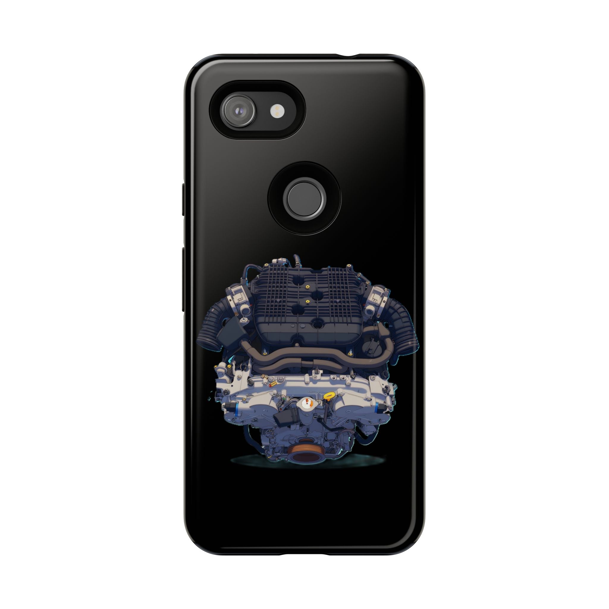 Engine Illustration Tough Phone Case – Automotive Car Lover Gift