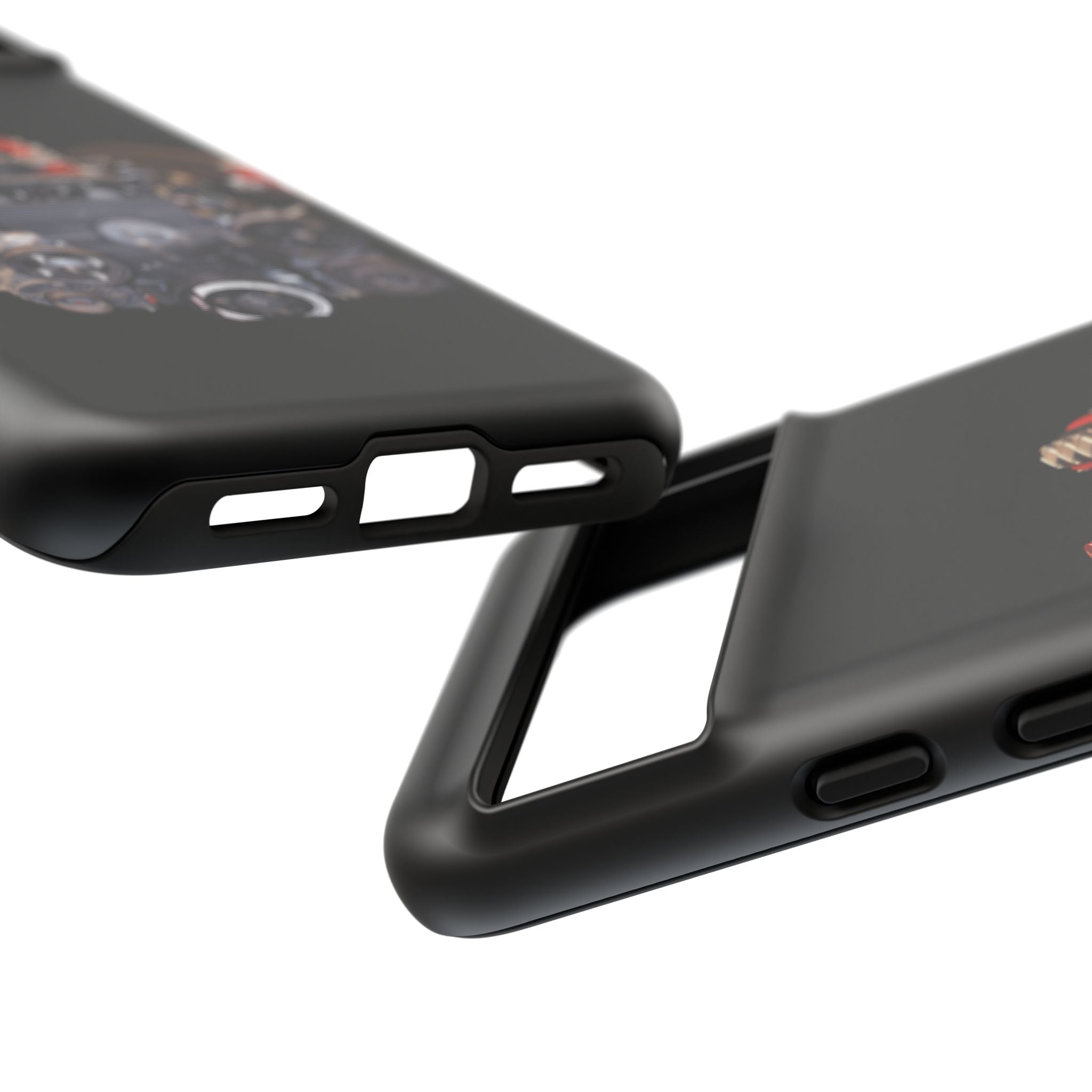 2JZ Phone Case — Black Tough Car Motor Illustration