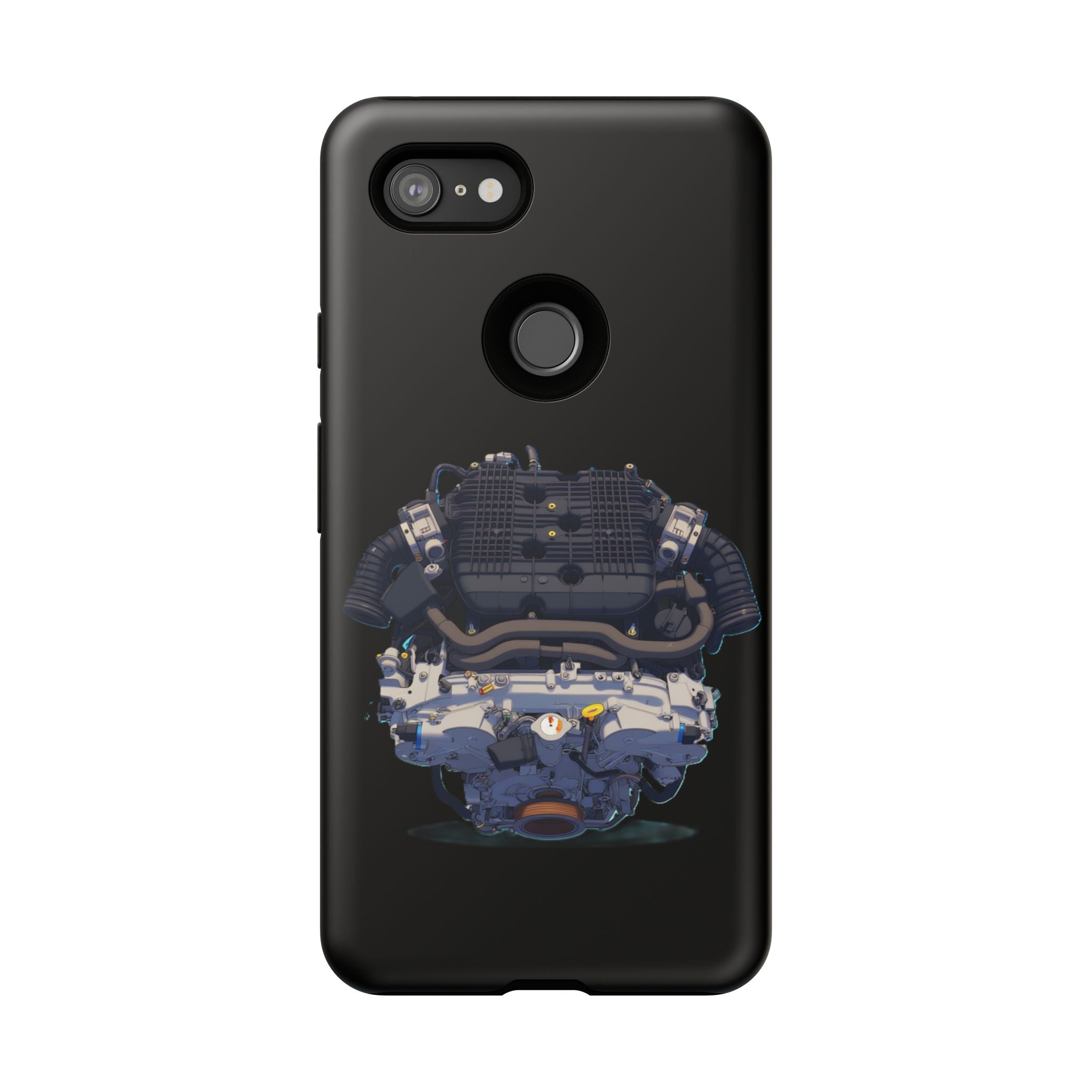Engine Illustration Tough Phone Case – Automotive Car Lover Gift