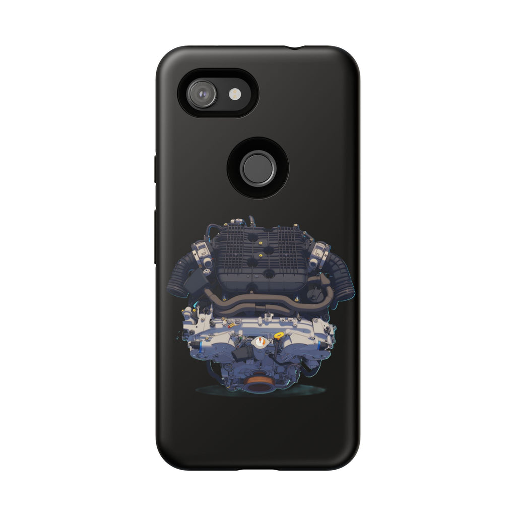Engine Illustration Tough Phone Case – Automotive Car Lover Gift