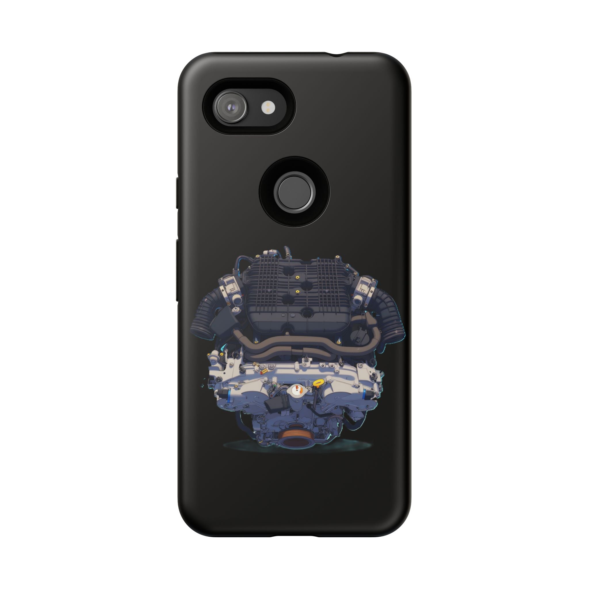 Engine Illustration Tough Phone Case – Automotive Car Lover Gift