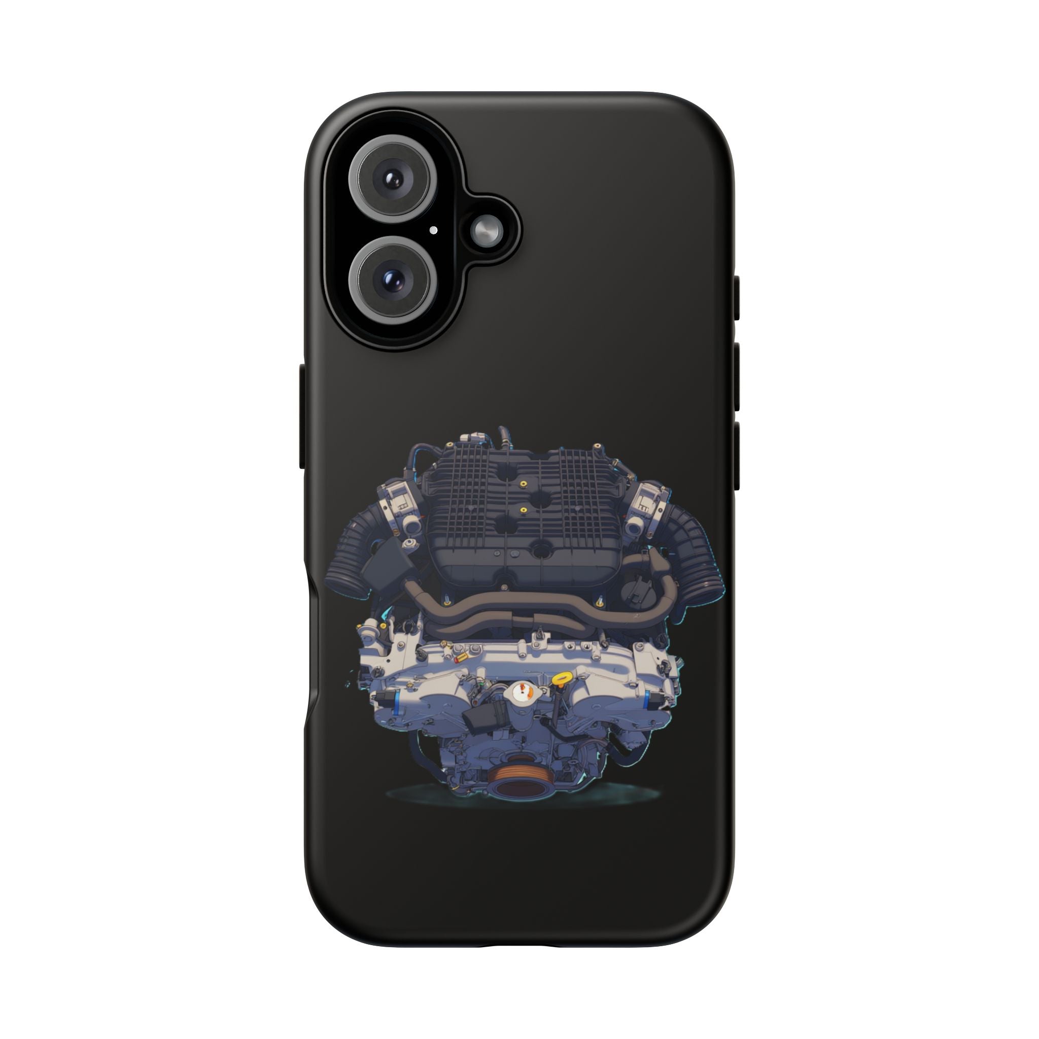 Engine Illustration Tough Phone Case – Automotive Car Lover Gift