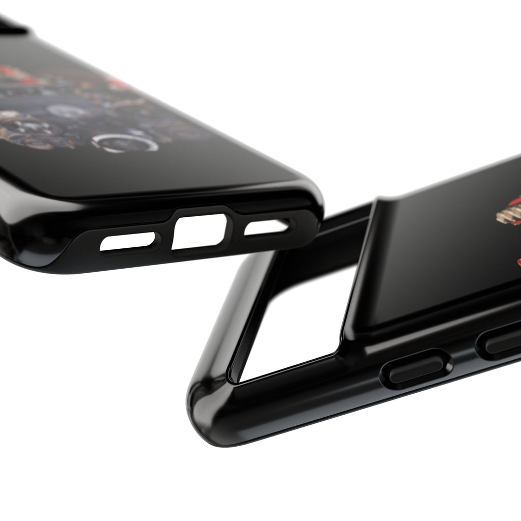 2JZ Phone Case — Black Tough Car Motor Illustration