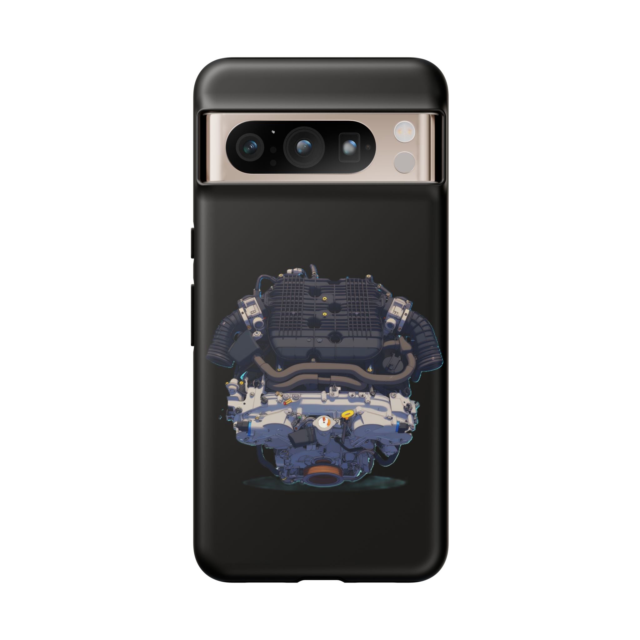 Engine Illustration Tough Phone Case – Automotive Car Lover Gift