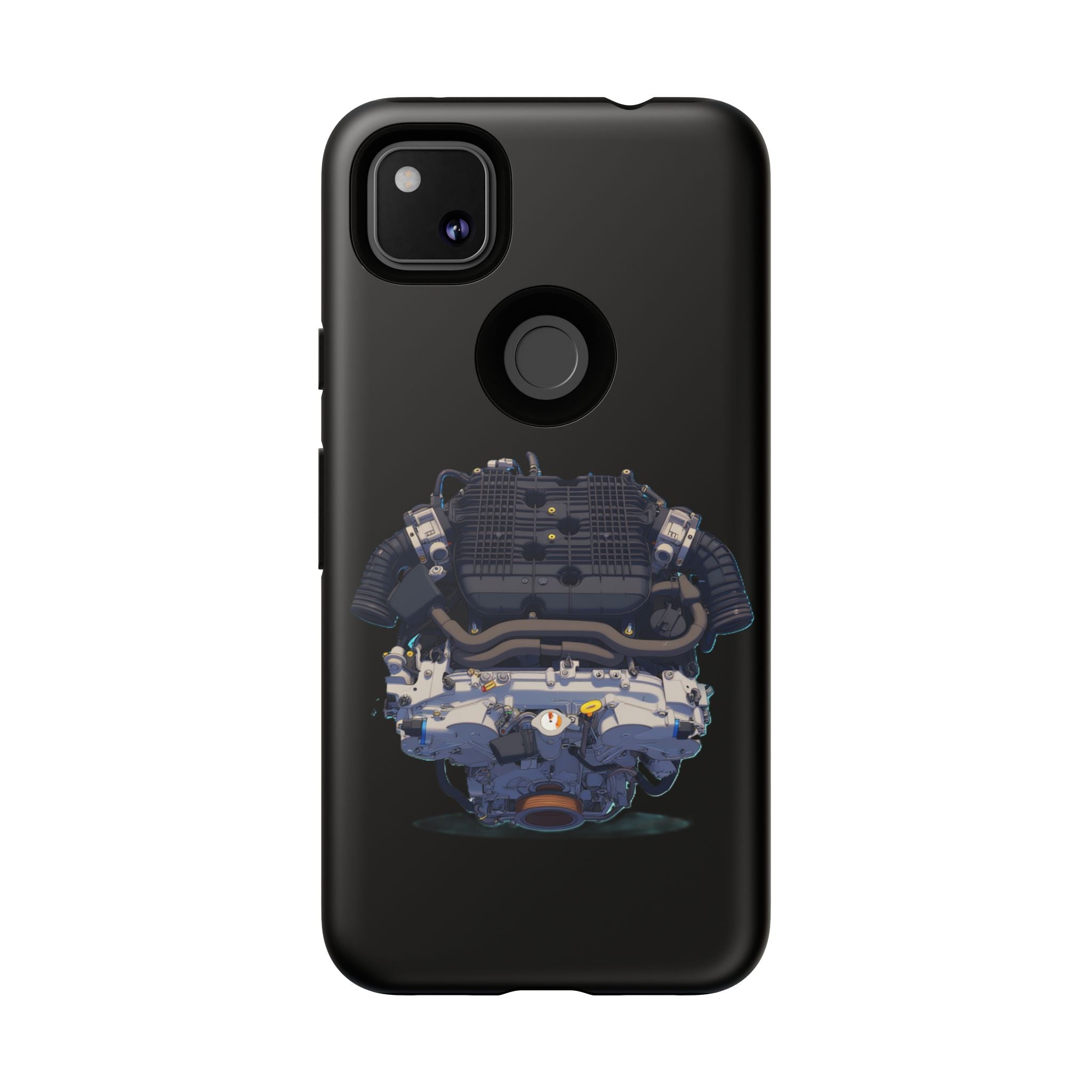 Engine Illustration Tough Phone Case – Automotive Car Lover Gift