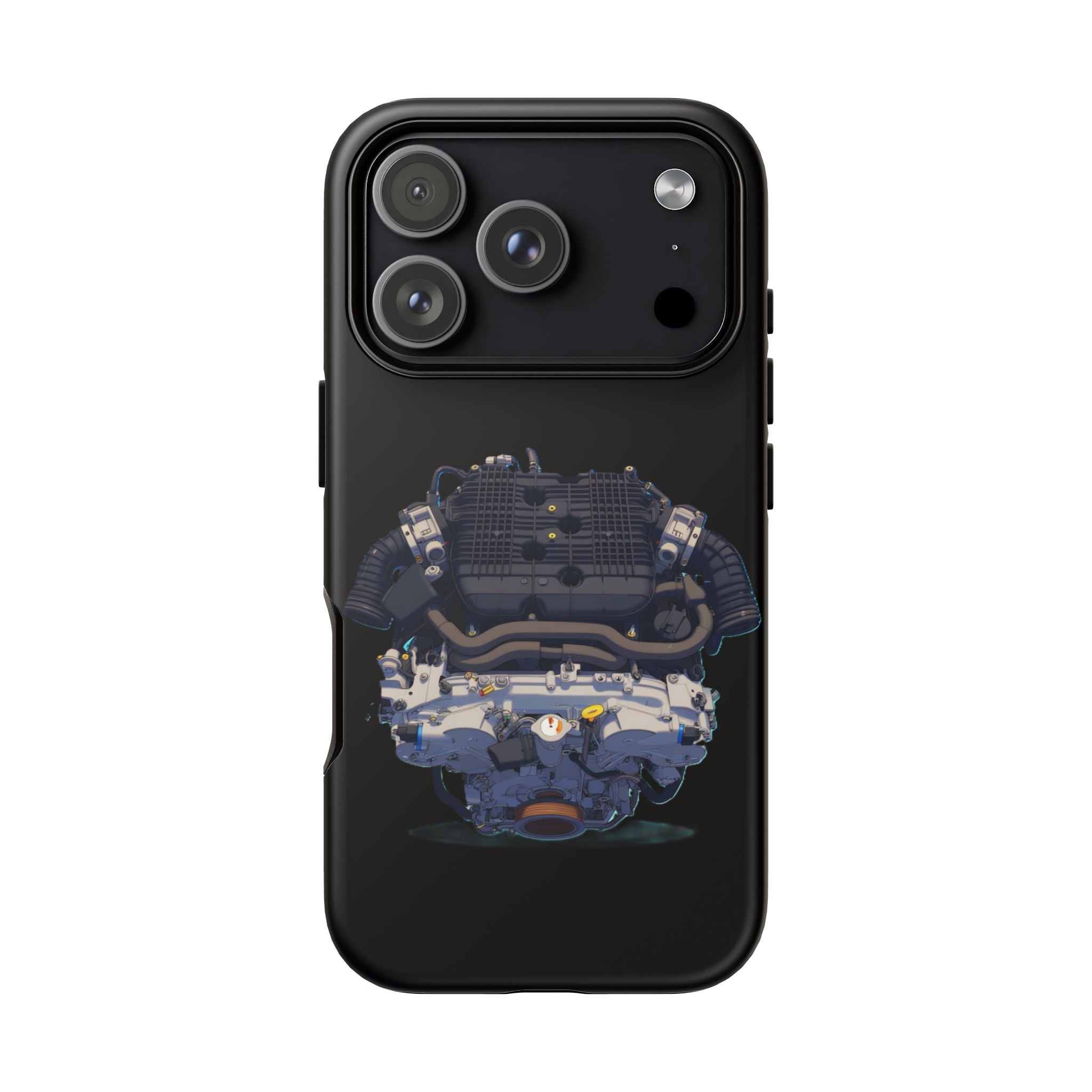 Engine Illustration Tough Phone Case – Automotive Car Lover Gift