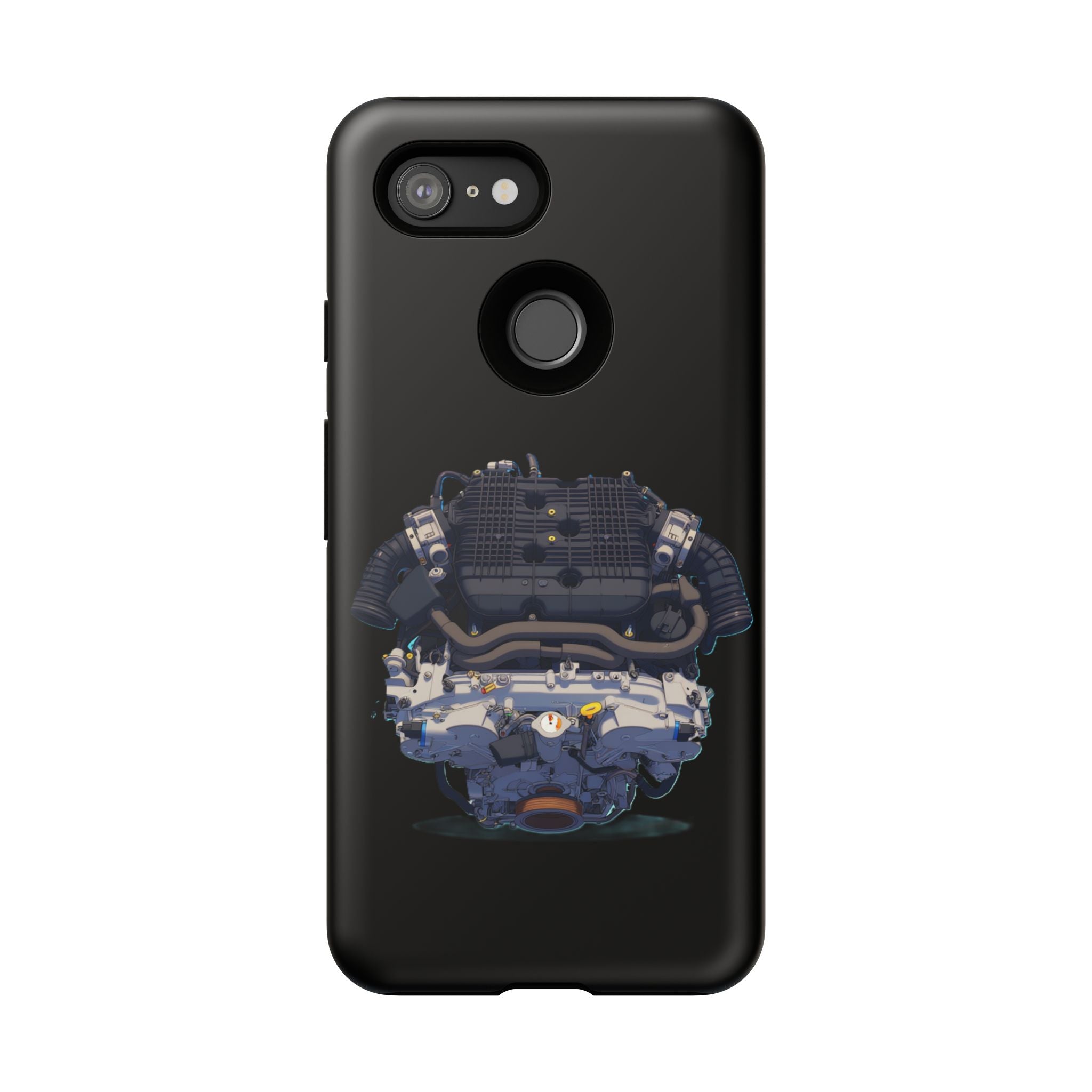 Engine Illustration Tough Phone Case – Automotive Car Lover Gift