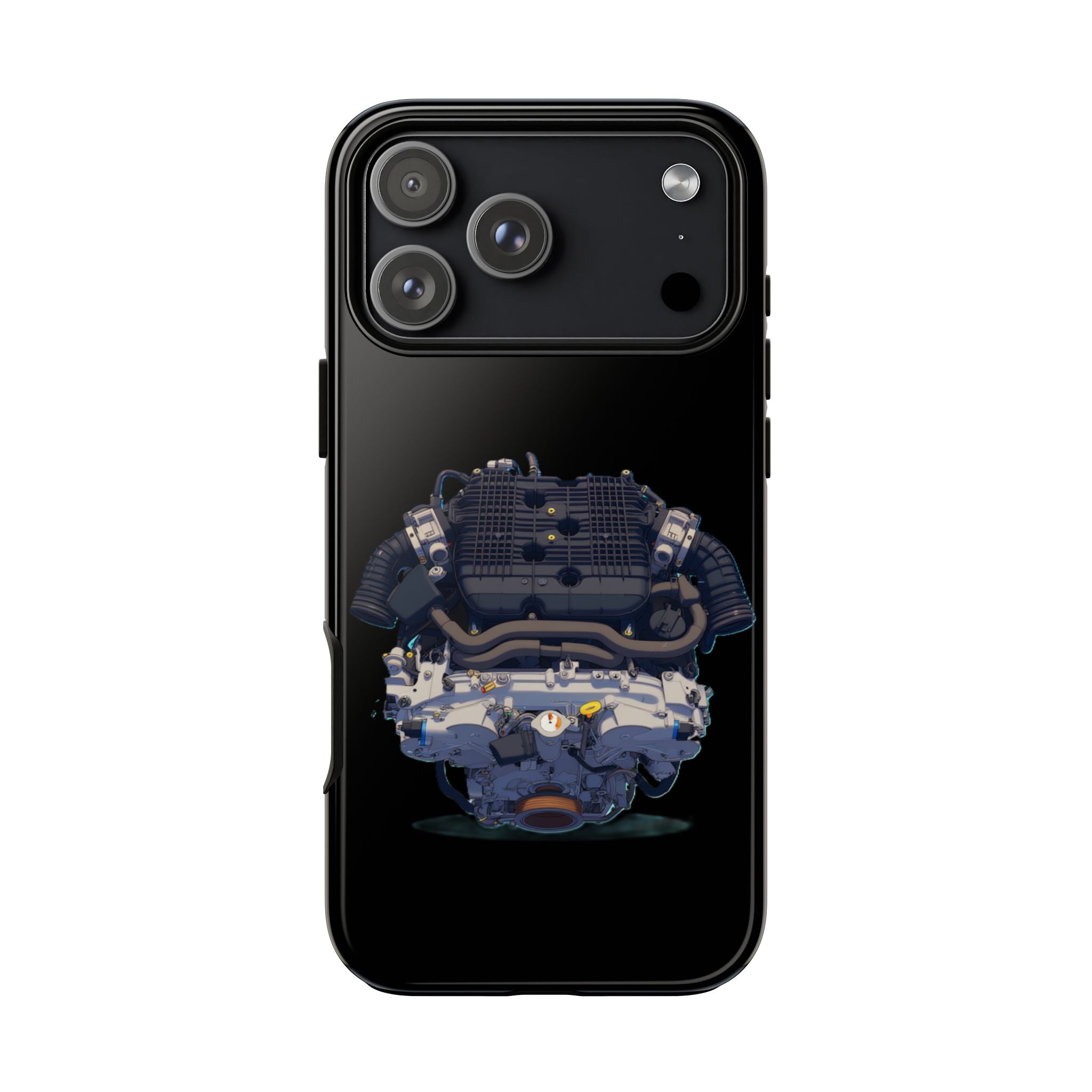 Engine Illustration Tough Phone Case – Automotive Car Lover Gift