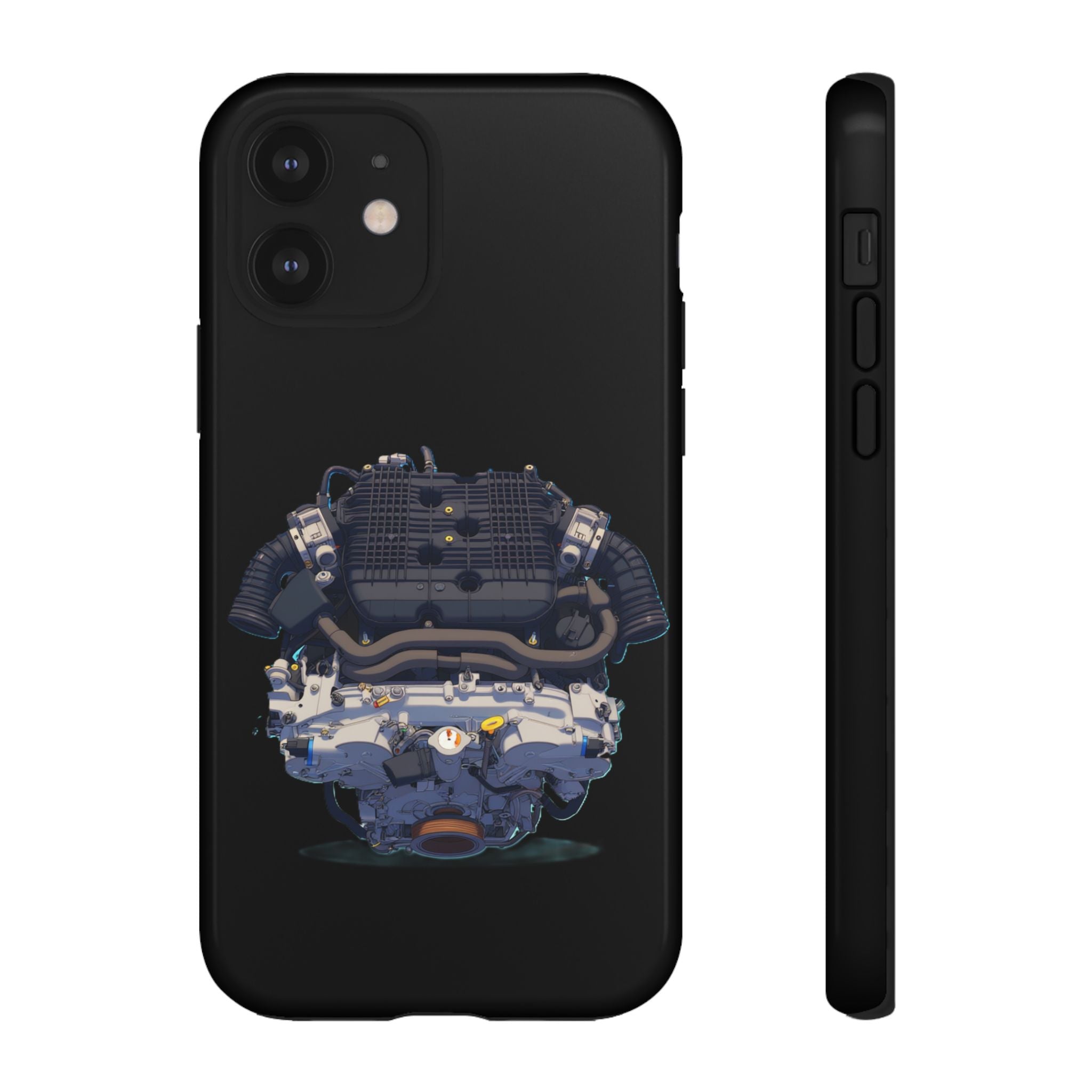 Engine Illustration Tough Phone Case – Automotive Car Lover Gift