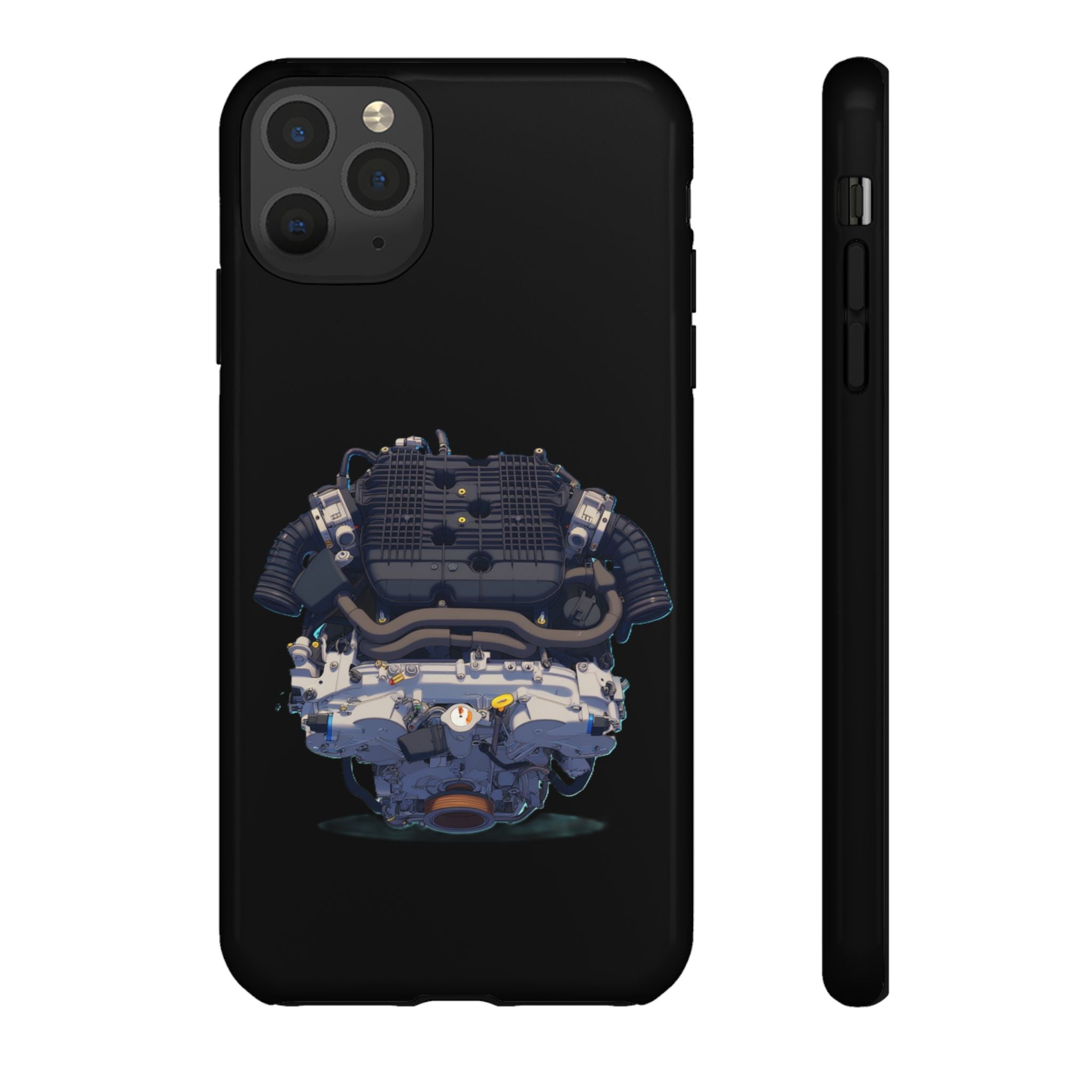Engine Illustration Tough Phone Case – Automotive Car Lover Gift