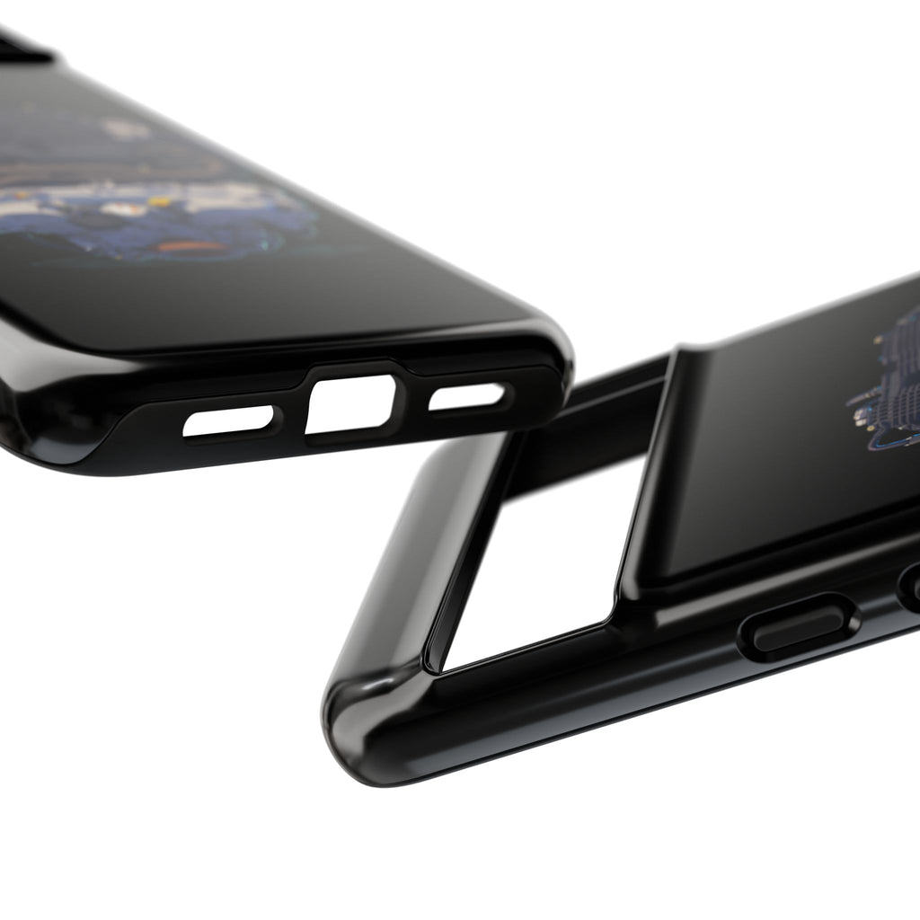 Engine Illustration Tough Phone Case – Automotive Car Lover Gift