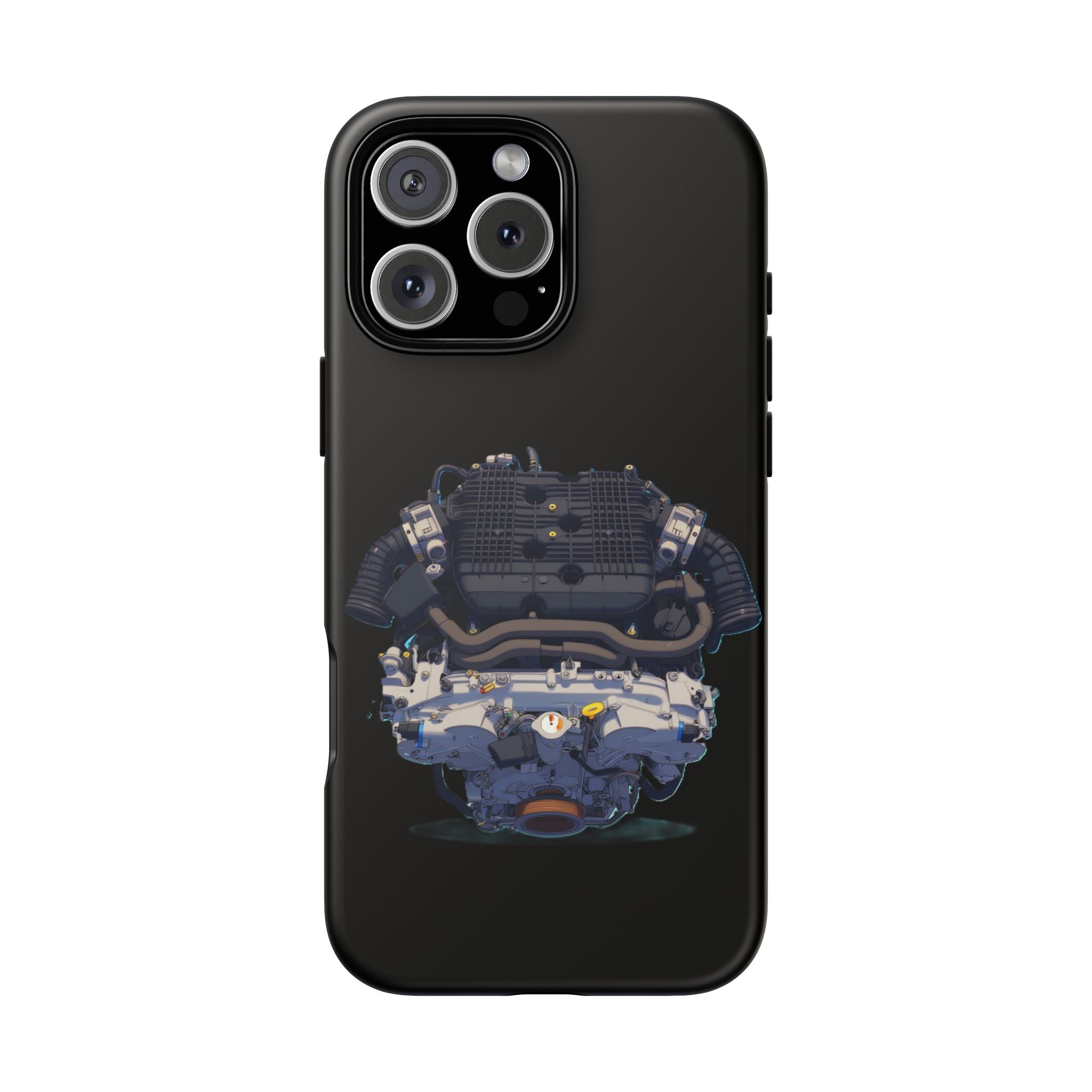 Engine Illustration Tough Phone Case – Automotive Car Lover Gift