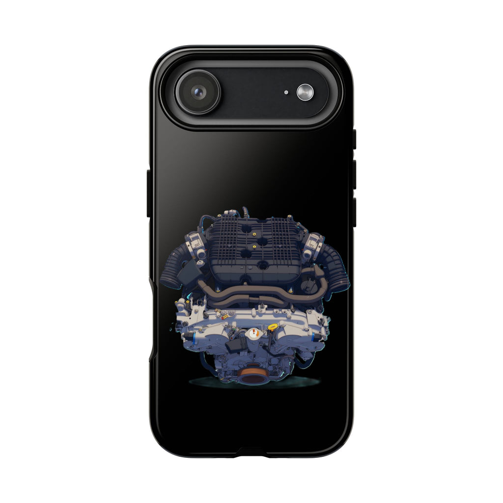 Engine Illustration Tough Phone Case – Automotive Car Lover Gift