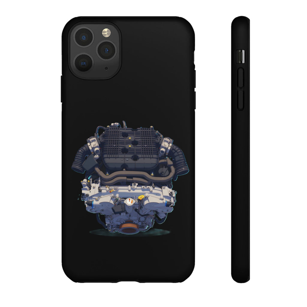 Engine Illustration Tough Phone Case – Automotive Car Lover Gift