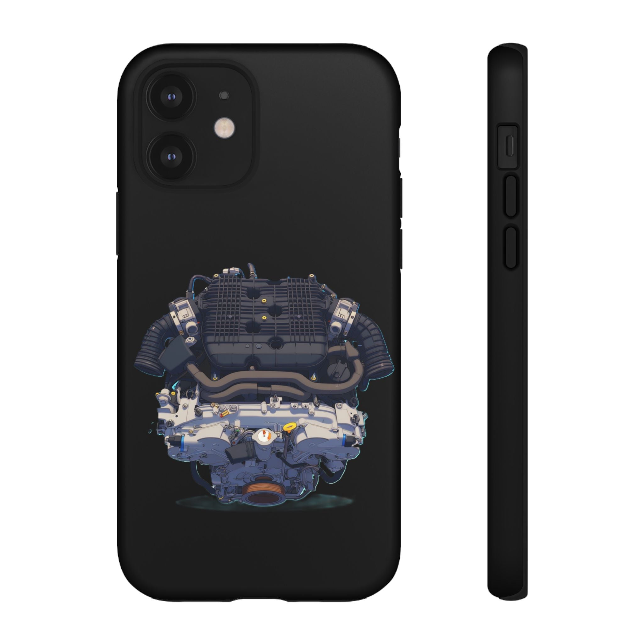 Engine Illustration Tough Phone Case – Automotive Car Lover Gift