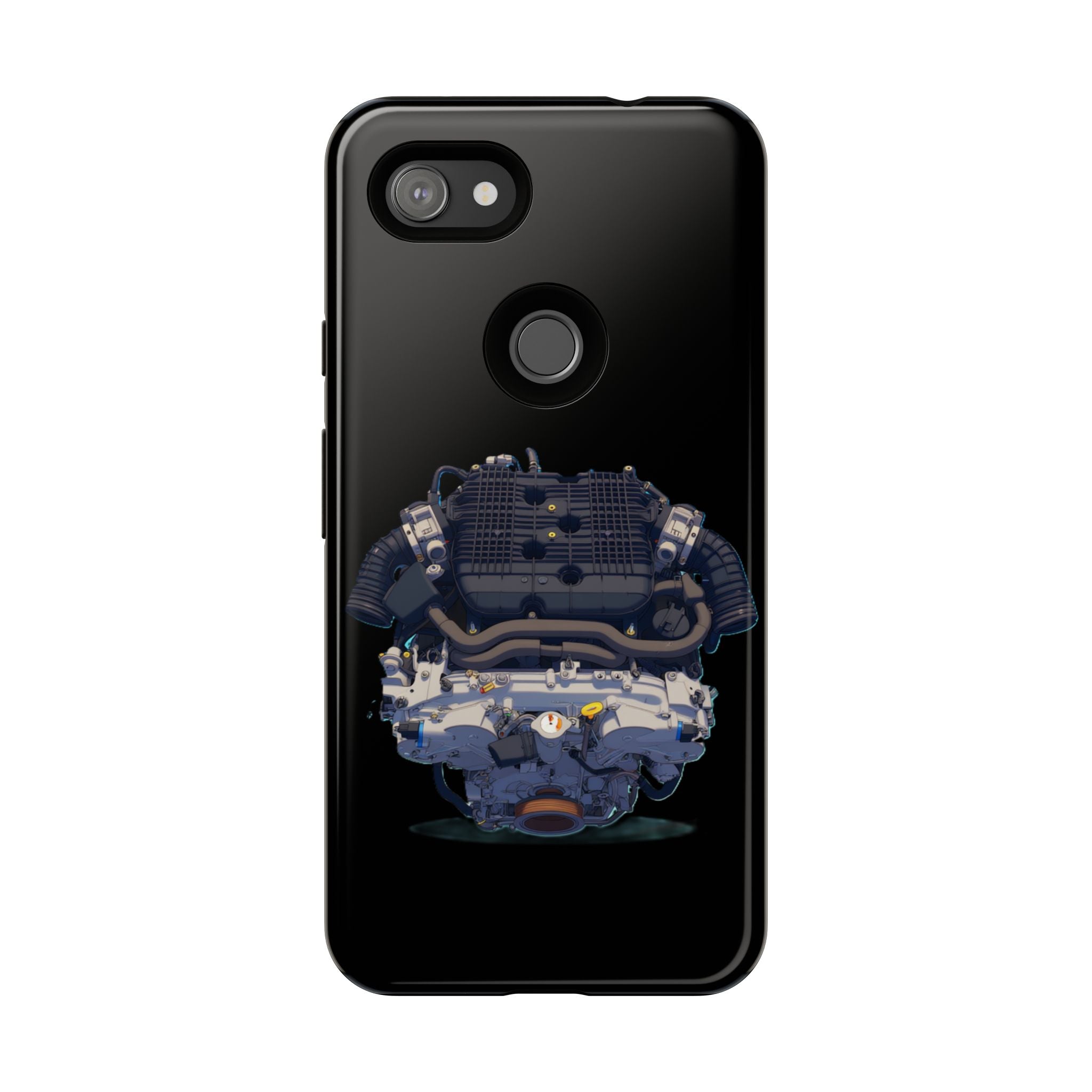 Engine Illustration Tough Phone Case – Automotive Car Lover Gift
