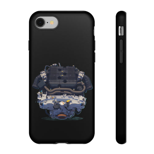 Engine Illustration Tough Phone Case – Automotive Car Lover Gift